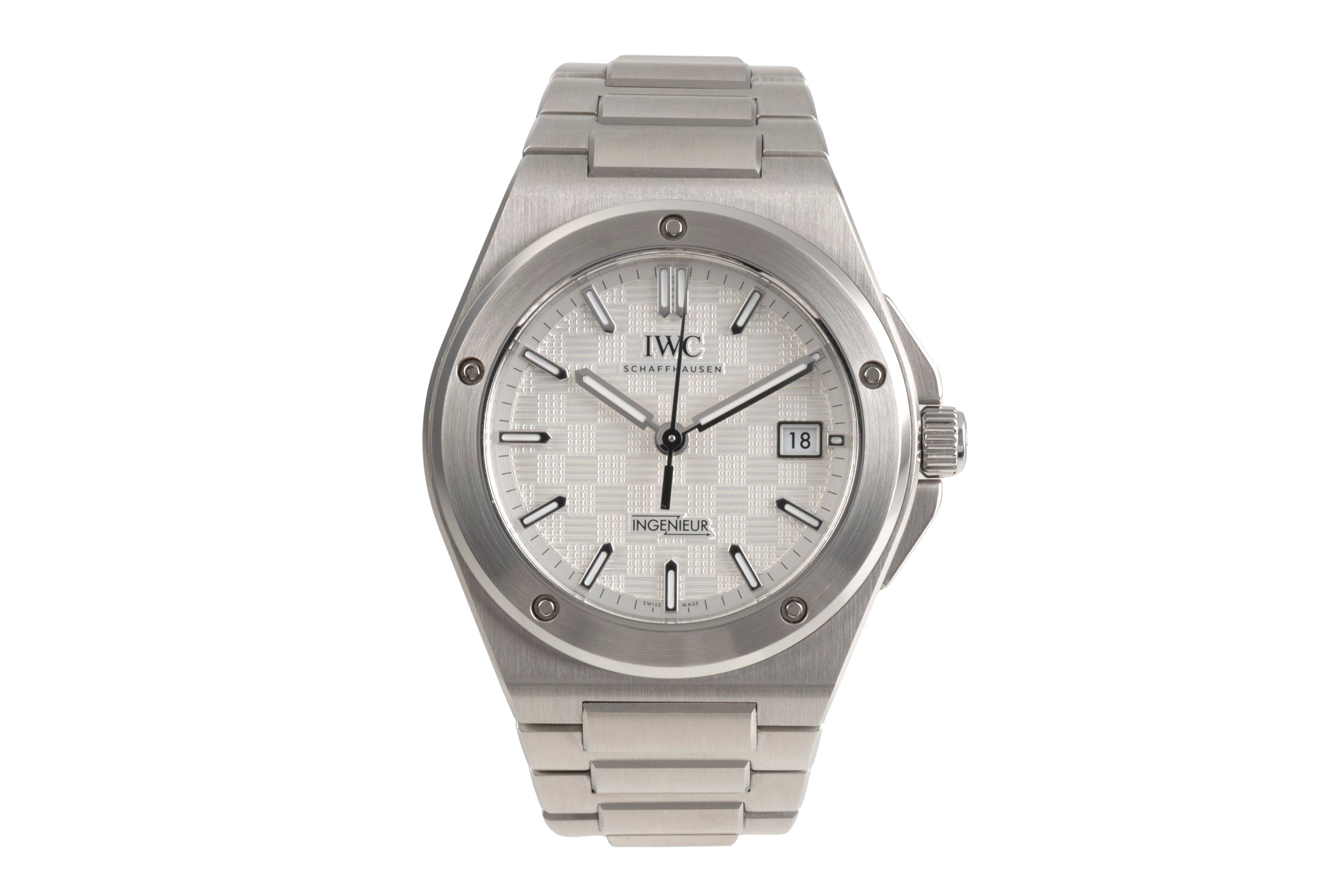 IWC Ingenieur steel automatic men's watch IW328902 LP: 129000EUR  [2503847]