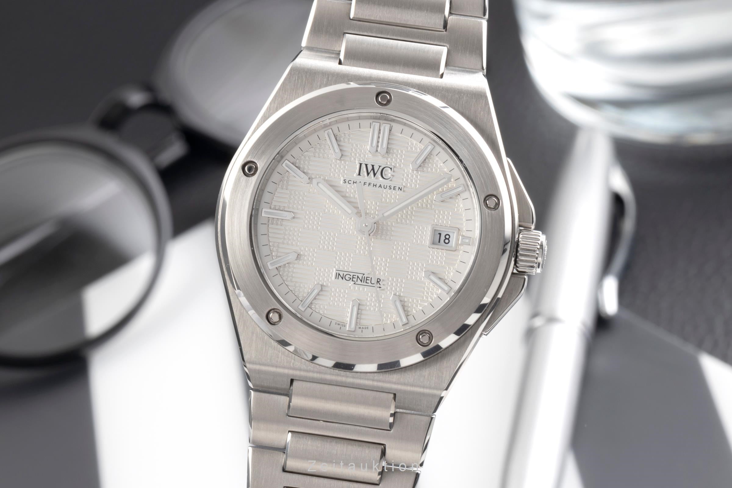 IWC Ingenieur steel automatic men's watch IW328902 LP: 129000EUR  [2503847]