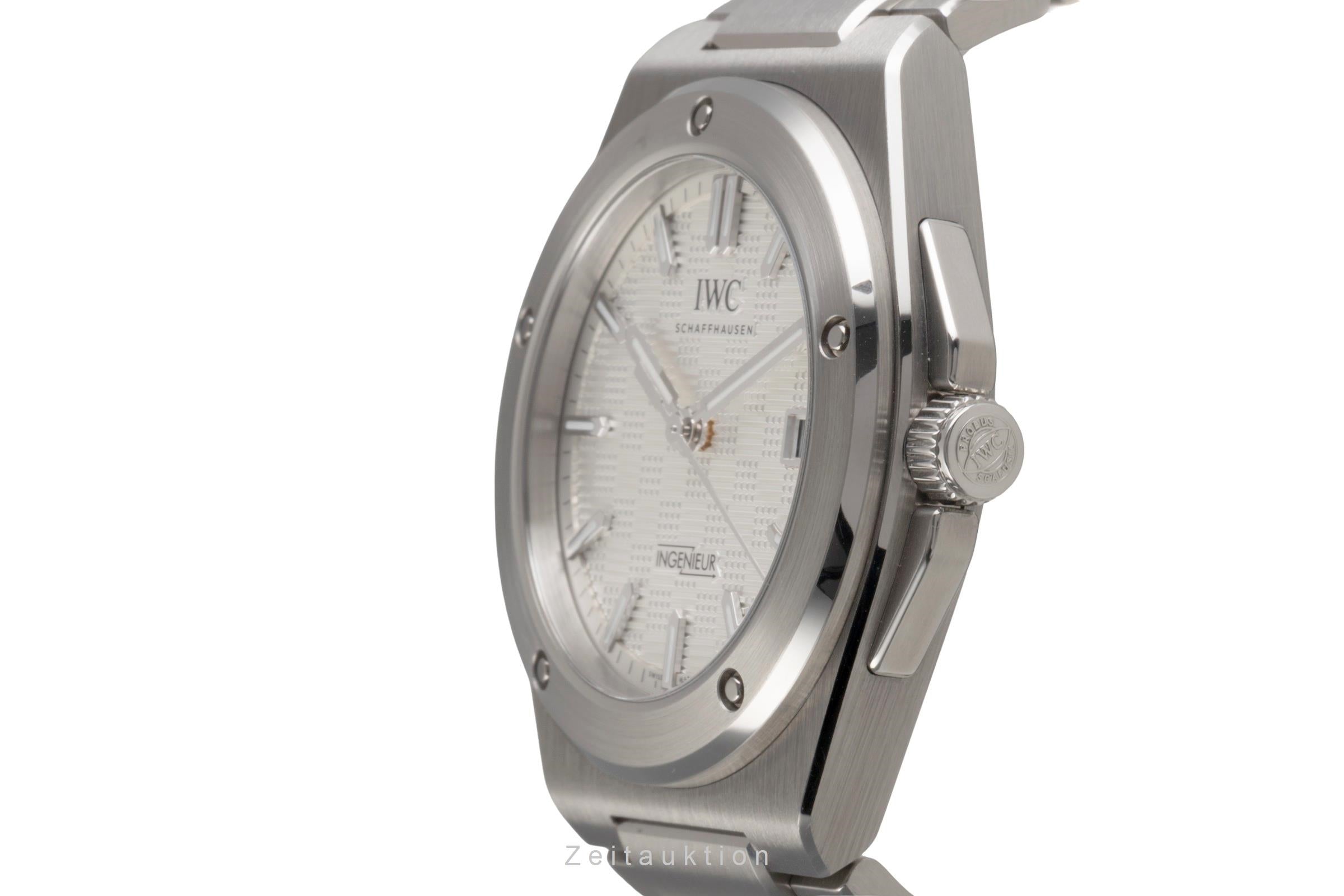 IWC Ingenieur steel automatic men's watch IW328902 LP: 129000EUR  [2503847]