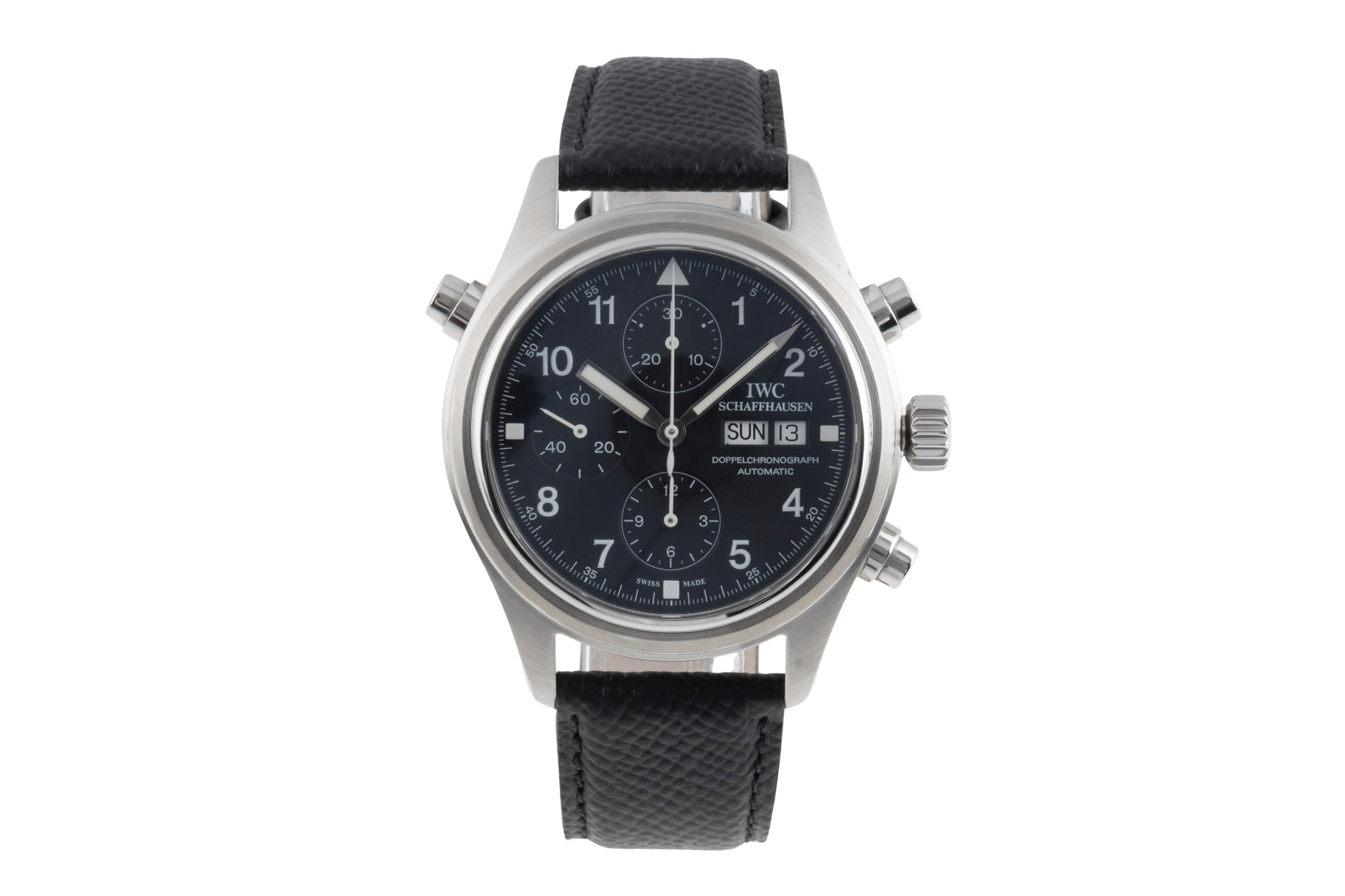 IWC Doppelchronograph cronografo acciaio automatismo orologio da uomo IW371319  [2503848]