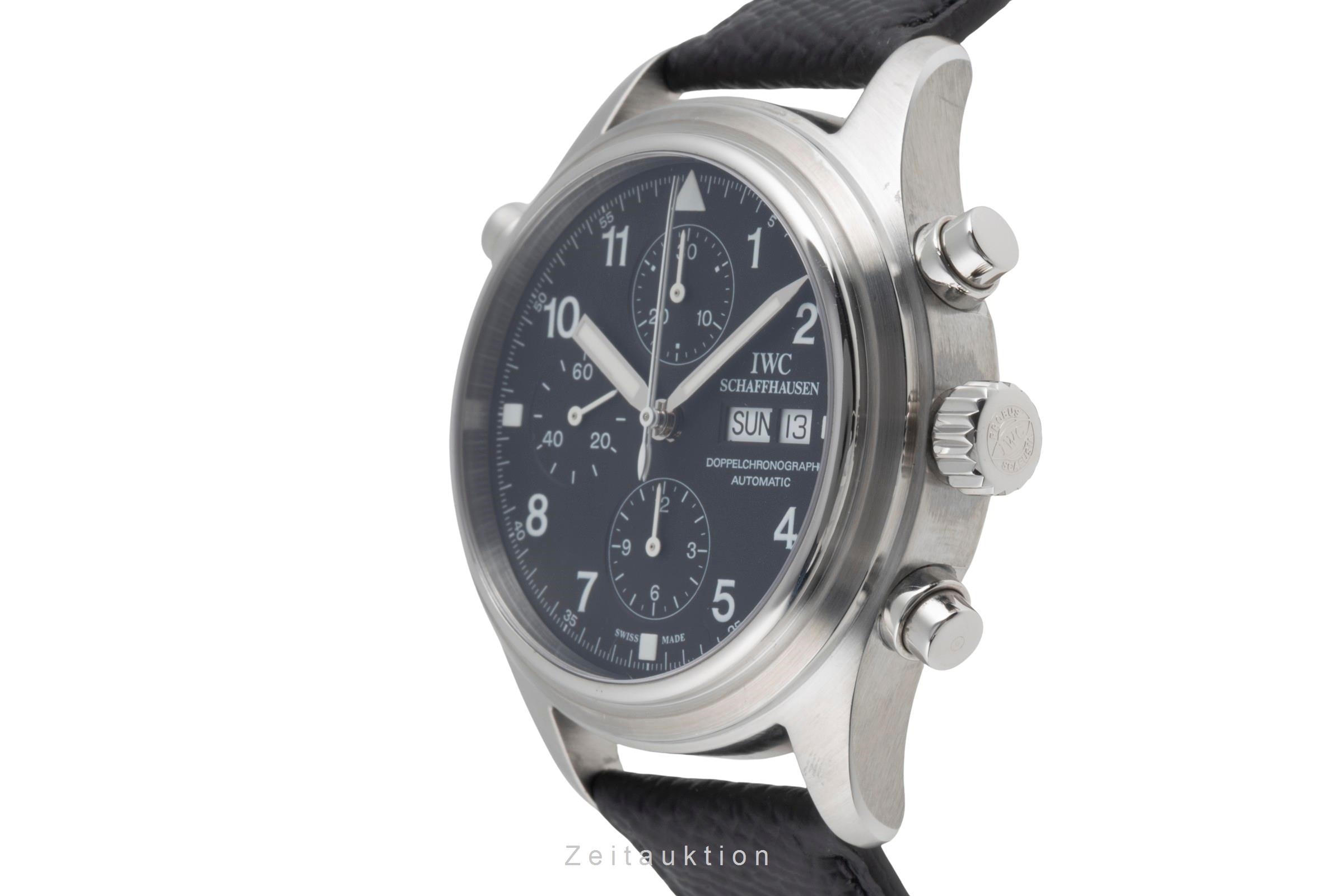 IWC Doppelchronograph cronografo acciaio automatismo orologio da uomo IW371319  [2503848]