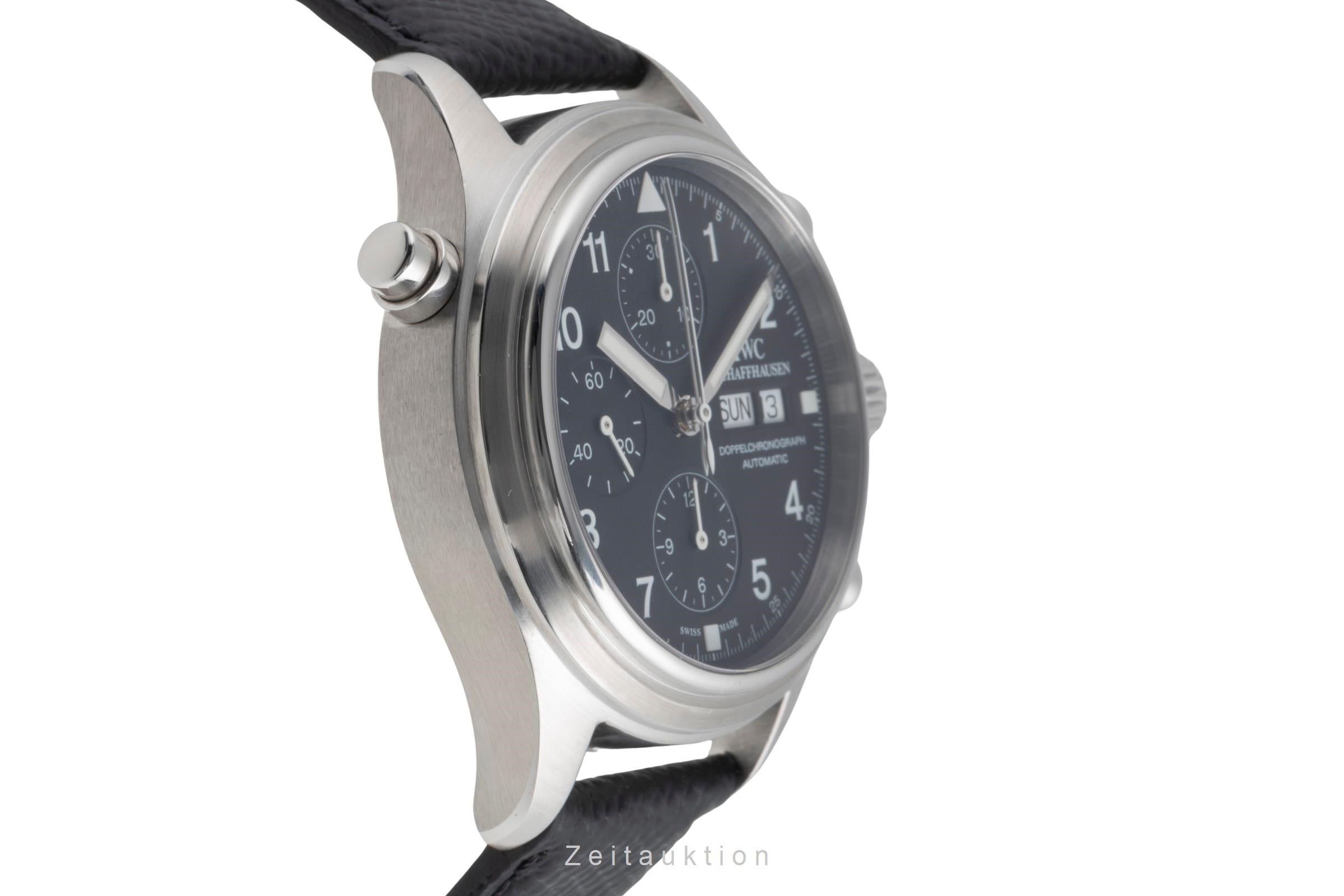 IWC Doppelchronograph cronografo acciaio automatismo orologio da uomo IW371319  [2503848]