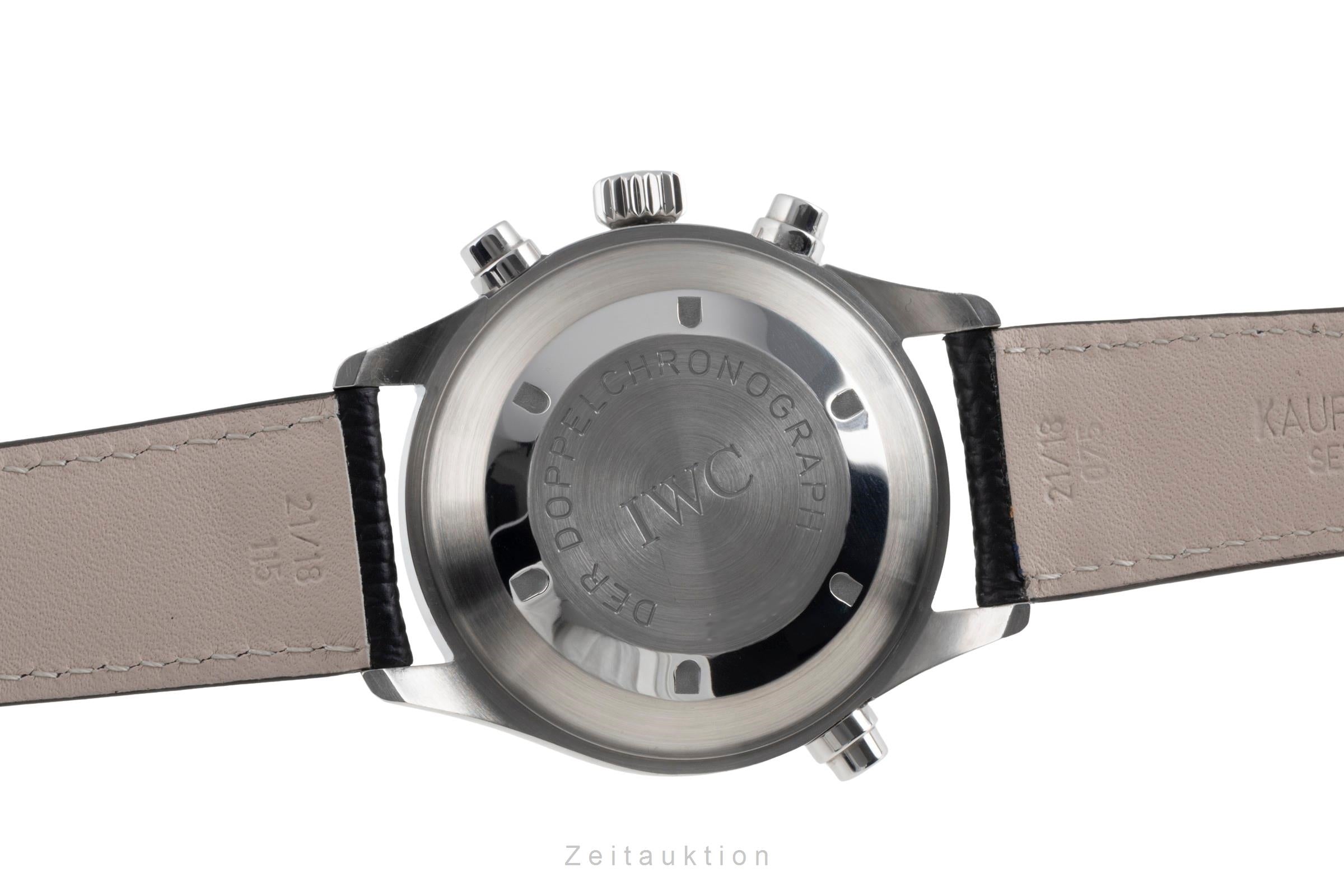 IWC Doppelchronograph cronografo acciaio automatismo orologio da uomo IW371319  [2503848]