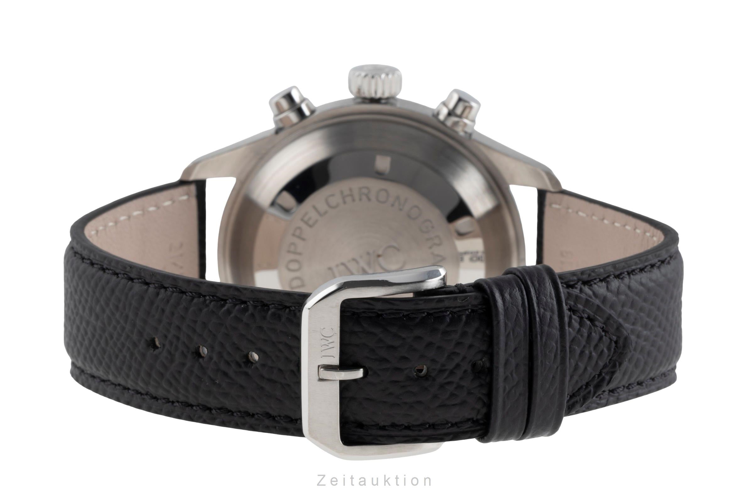 IWC Doppelchronograph cronografo acciaio automatismo orologio da uomo IW371319  [2503848]
