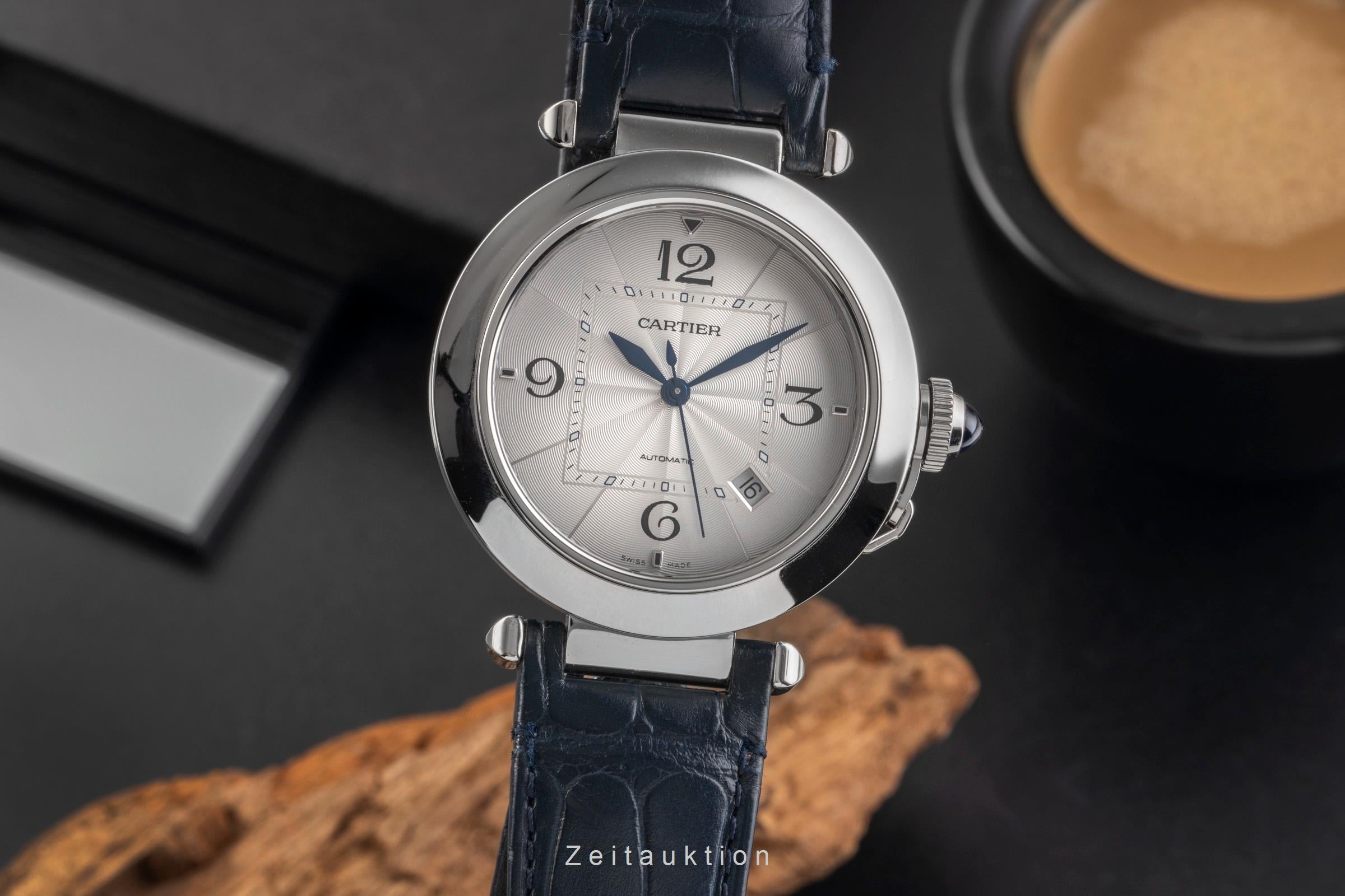 Cartier Pasha steel automatic Kal. 1847 MC Ref. WSPA0010 | 2503850