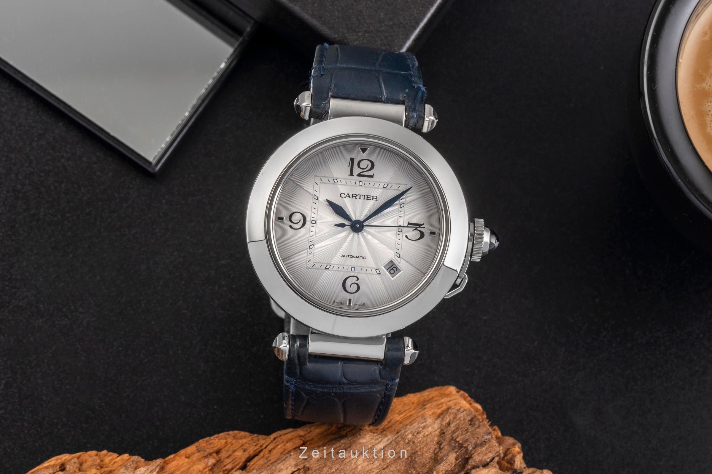 Cartier Pasha acier automatique montre pour hommes WSPA0010  [2503850]