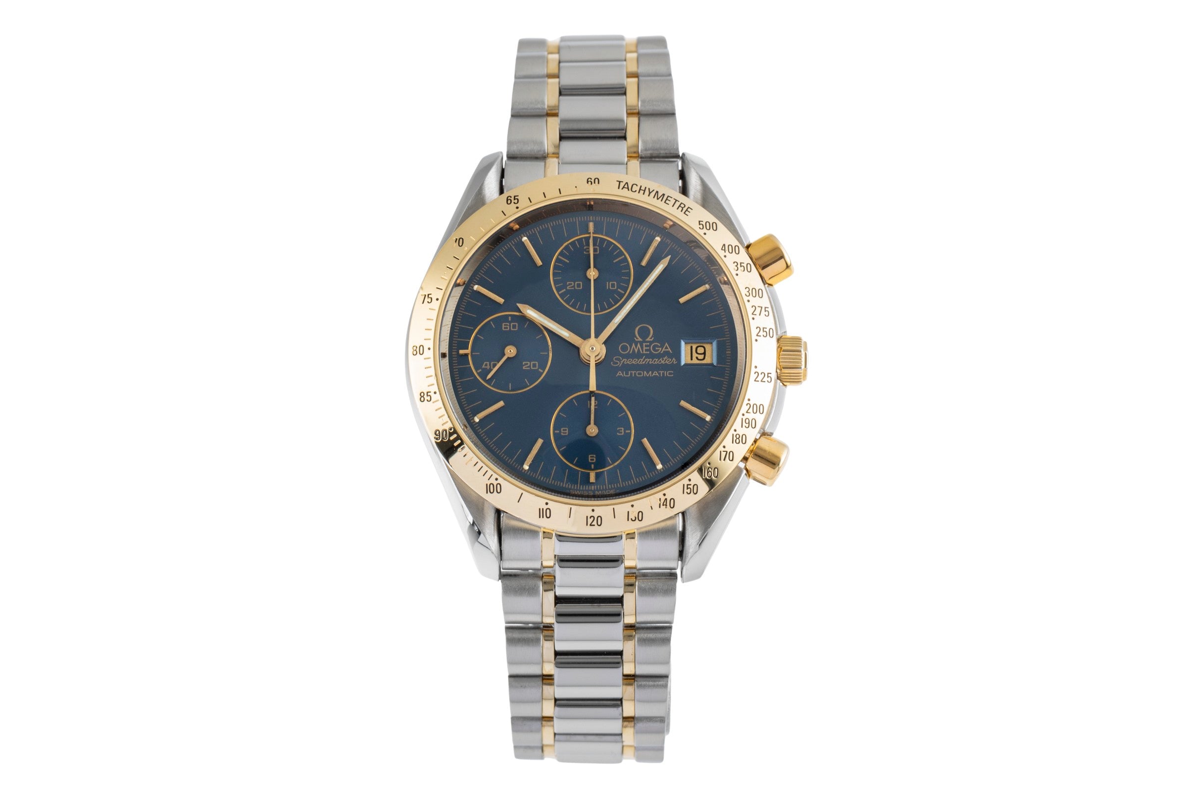 Omega Speedmaster chronographe acier / or  automatique montre pour hommes 3311.80.00  [2503851]
