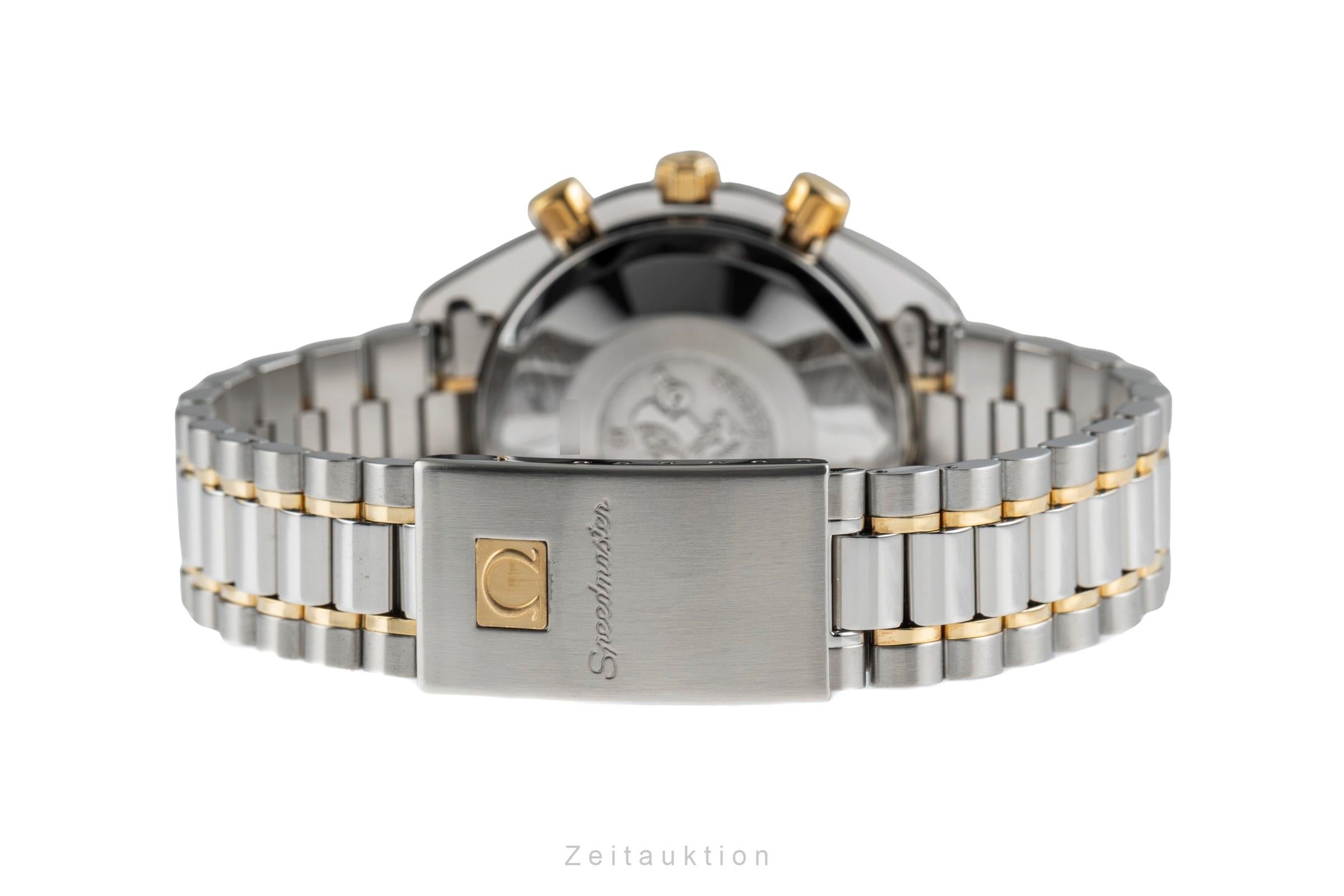 Omega Speedmaster chronograph steel gold automatic 1155 Ref