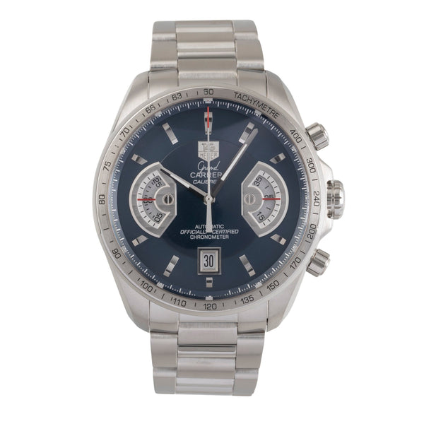 Tag Heuer Grand Carrera Blue Dial Limited Edition  CAV511F.BA092 Papers 2009 [2503852]