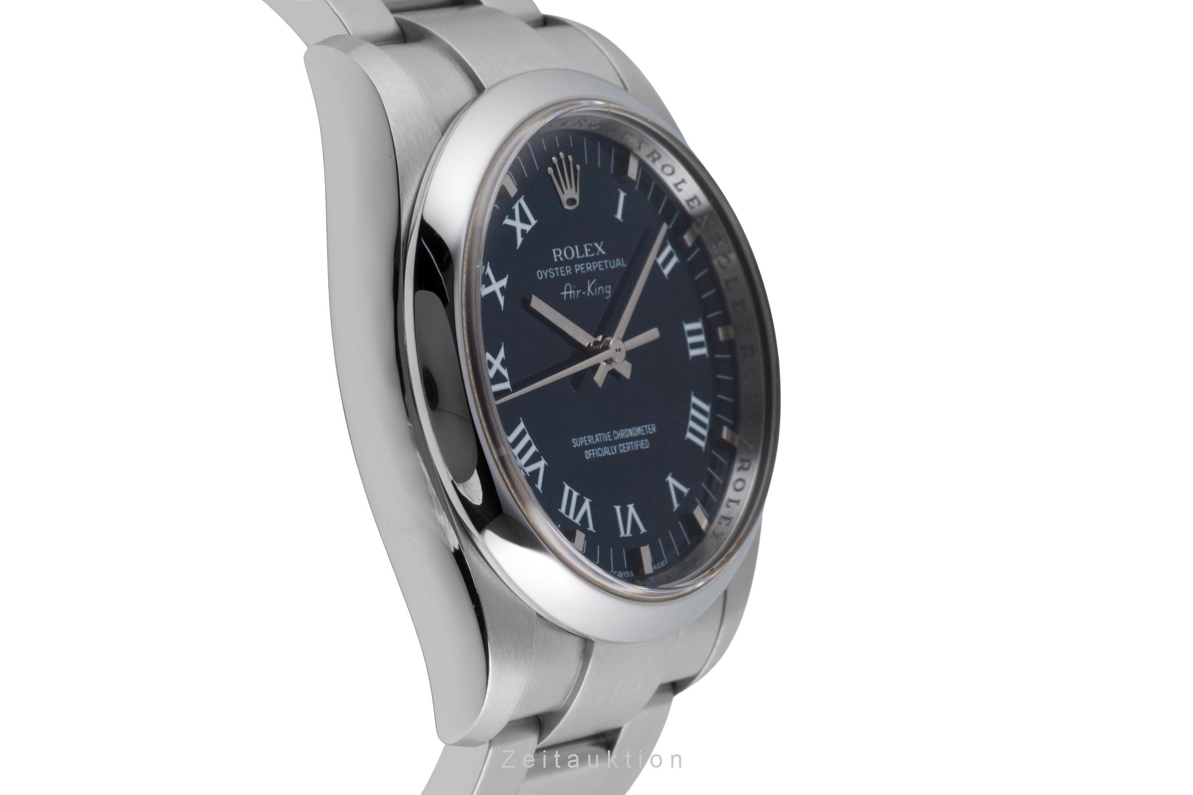 Rolex Air King acier automatique montre pour hommes 114200  [2503859]