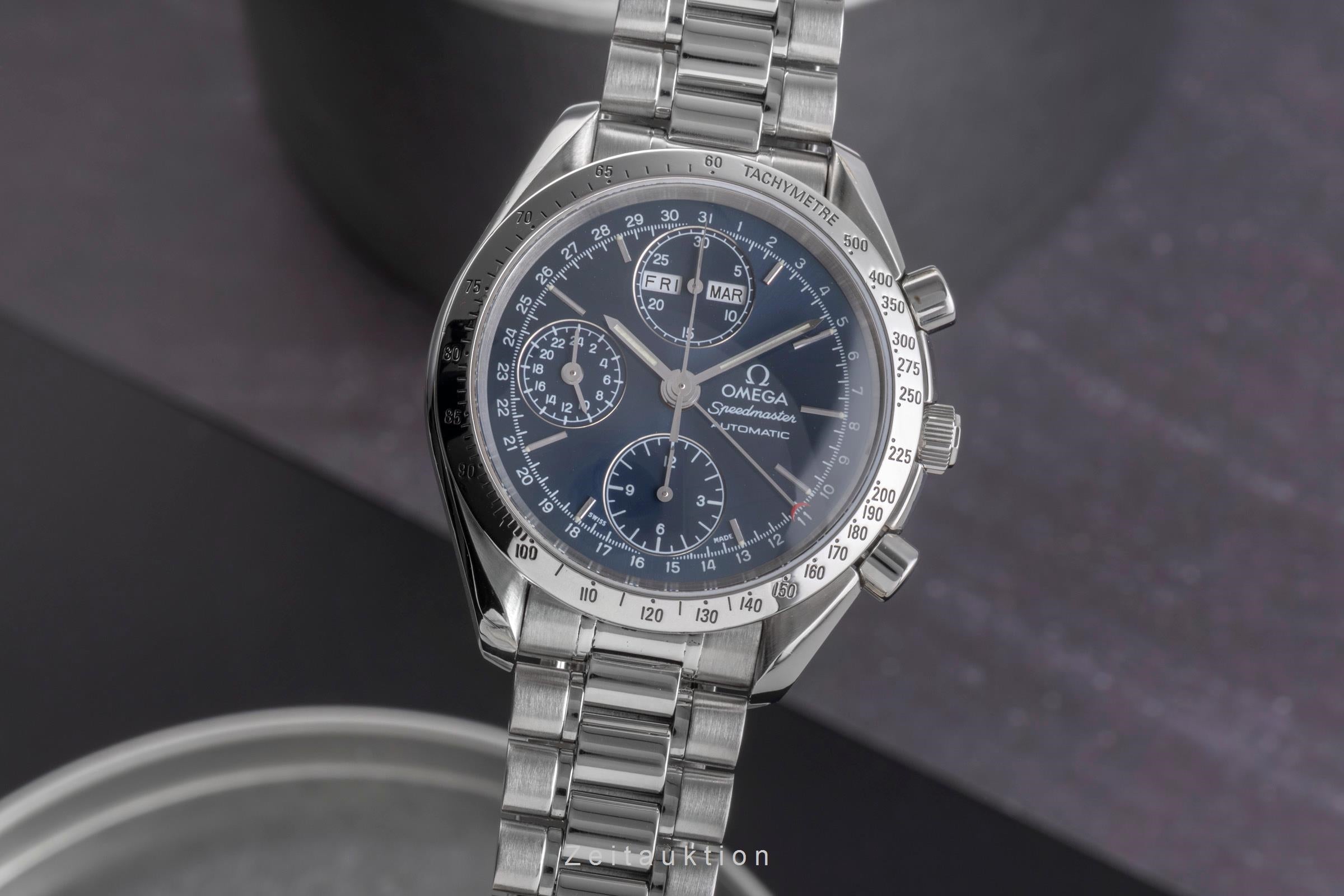 Omega Speedmaster Date chronograph steel automatic men's watch 3521.80.00  [2503860]