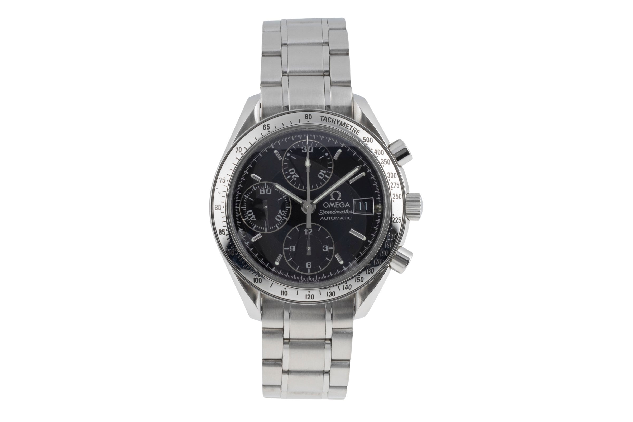 Omega Speedmaster chronograph steel automatic men's watch 3513.50.00 LP: 6100EUR  [2503861]