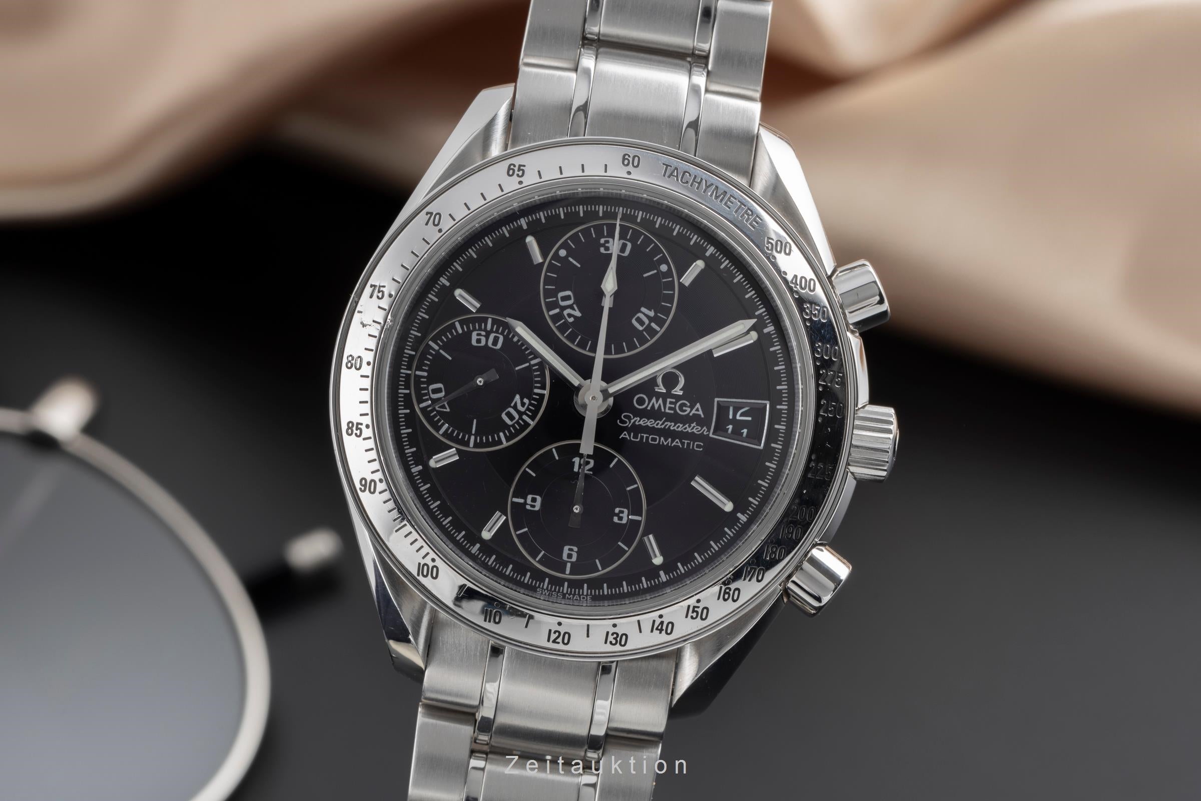 Omega Speedmaster chronograph steel automatic men's watch 3513.50.00 LP: 6100EUR  [2503861]