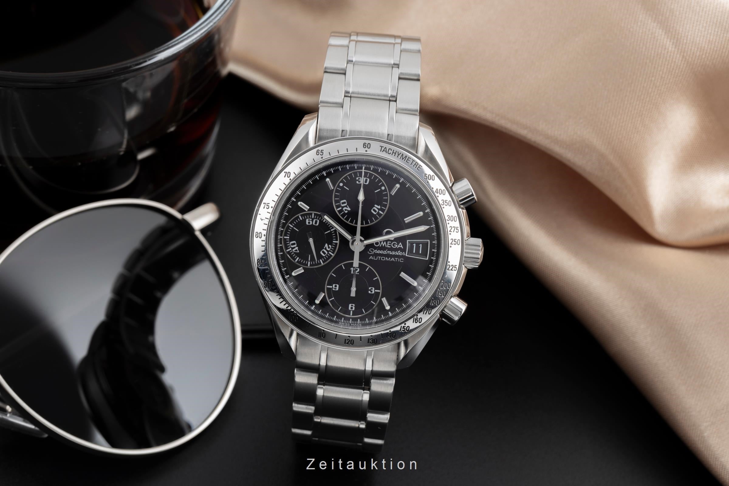 Omega Speedmaster chronograph steel automatic men's watch 3513.50.00 LP: 6100EUR  [2503861]