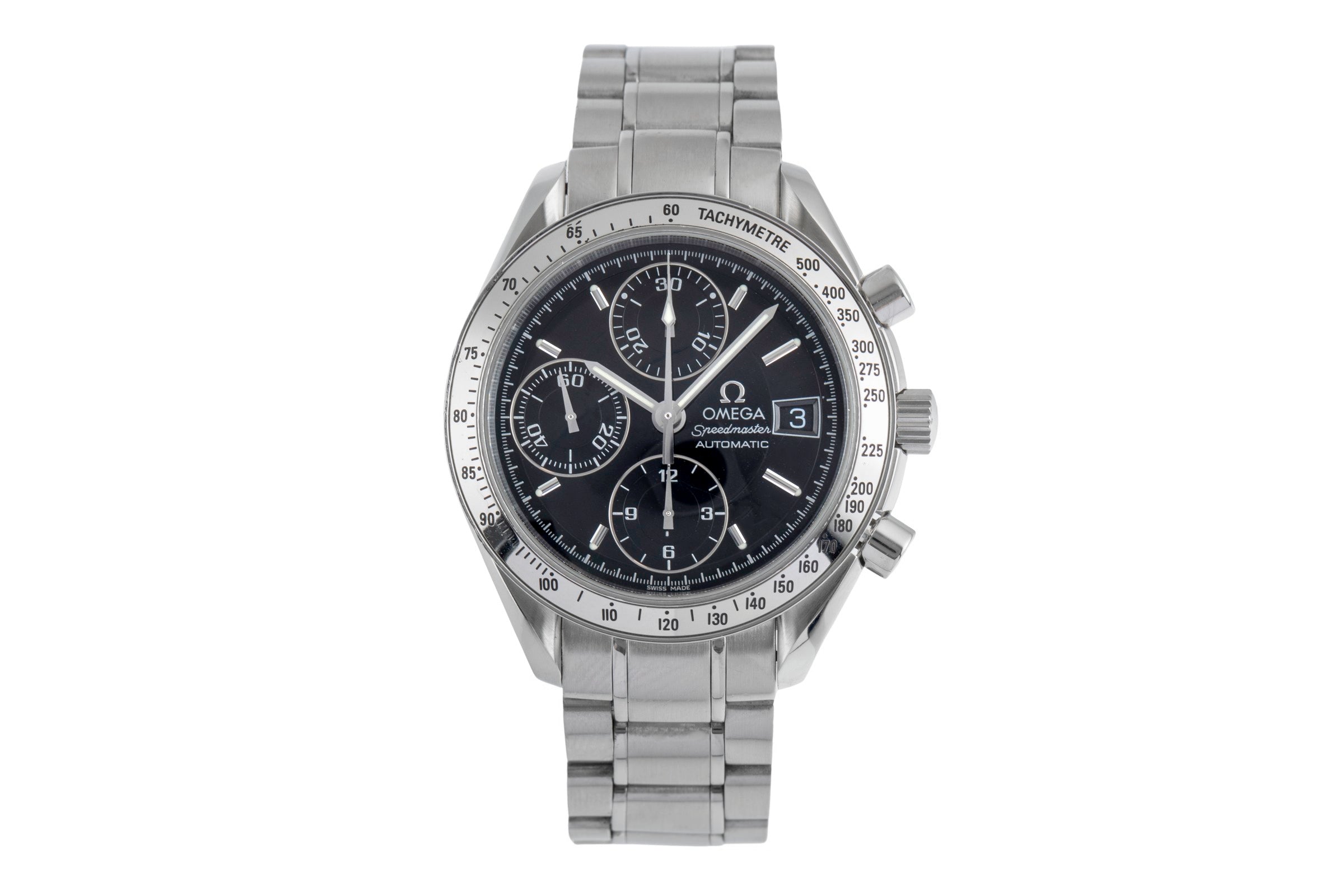 Omega Speedmaster Date chronograph steel automatic men's watch 3513.50.00  [2503862]