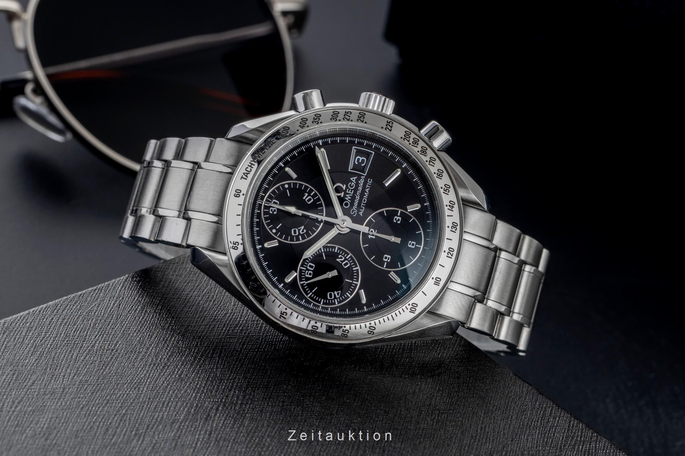Omega Speedmaster Date chronograph steel automatic men's watch 3513.50.00  [2503862]