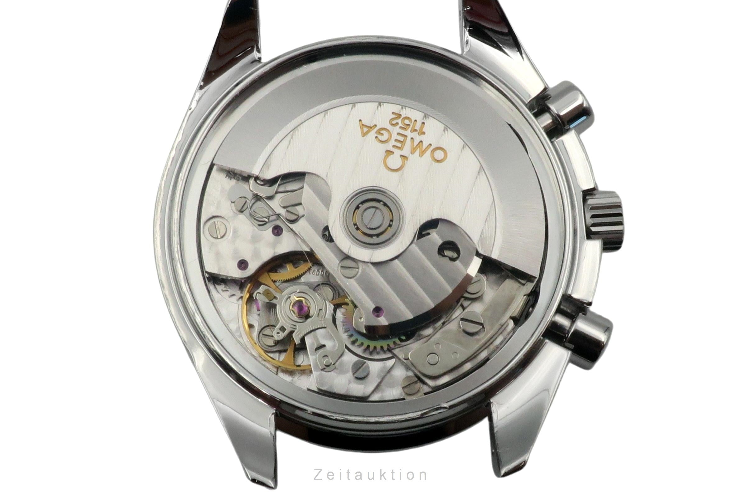 Omega Speedmaster Date chronograph steel automatic 1152 Ref