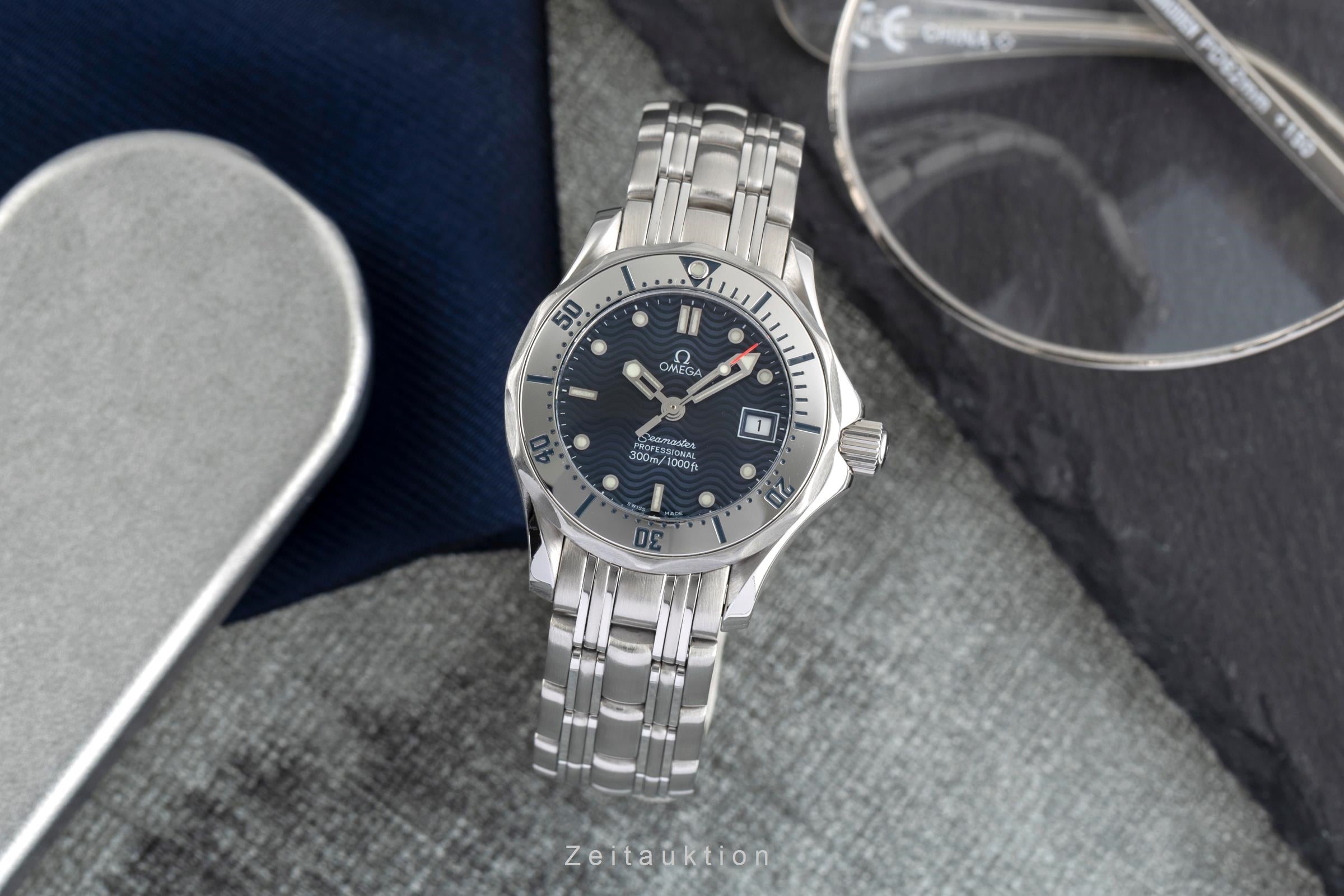 Omega Seamaster acero cuarzo reloj para damas  2582.80.00  [2503863]