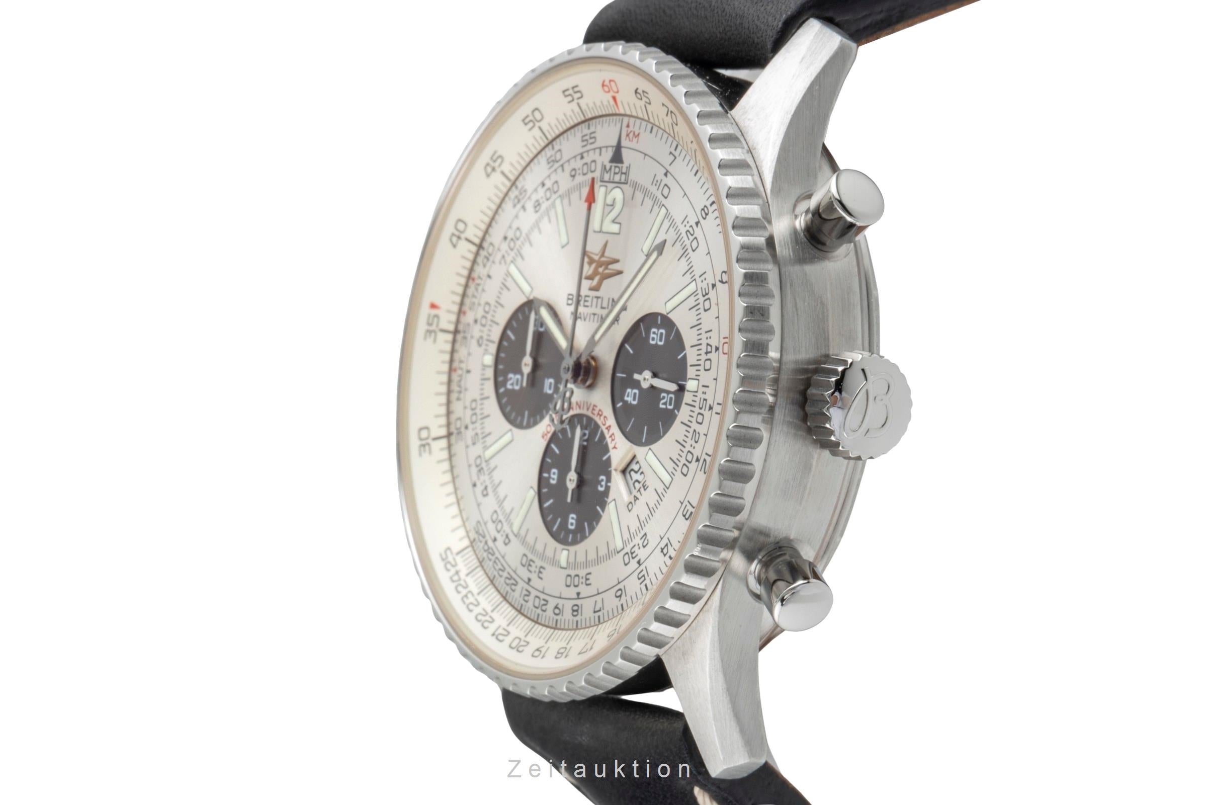 Breitling Navitimer chronographe acier automatique montre pour hommes A4132213/E505  [2503866]