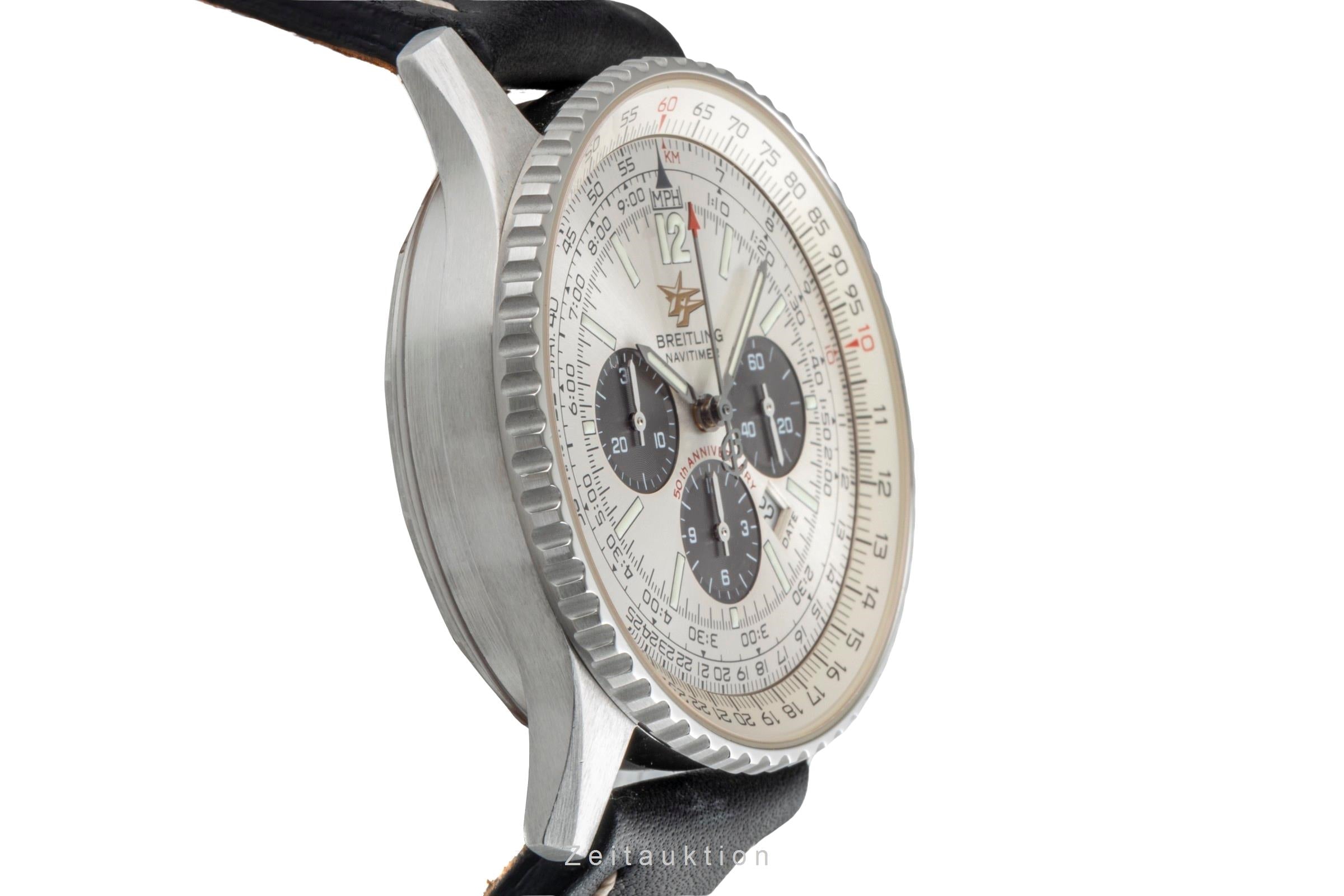 Breitling Navitimer chronographe acier automatique montre pour hommes A4132213/E505  [2503866]