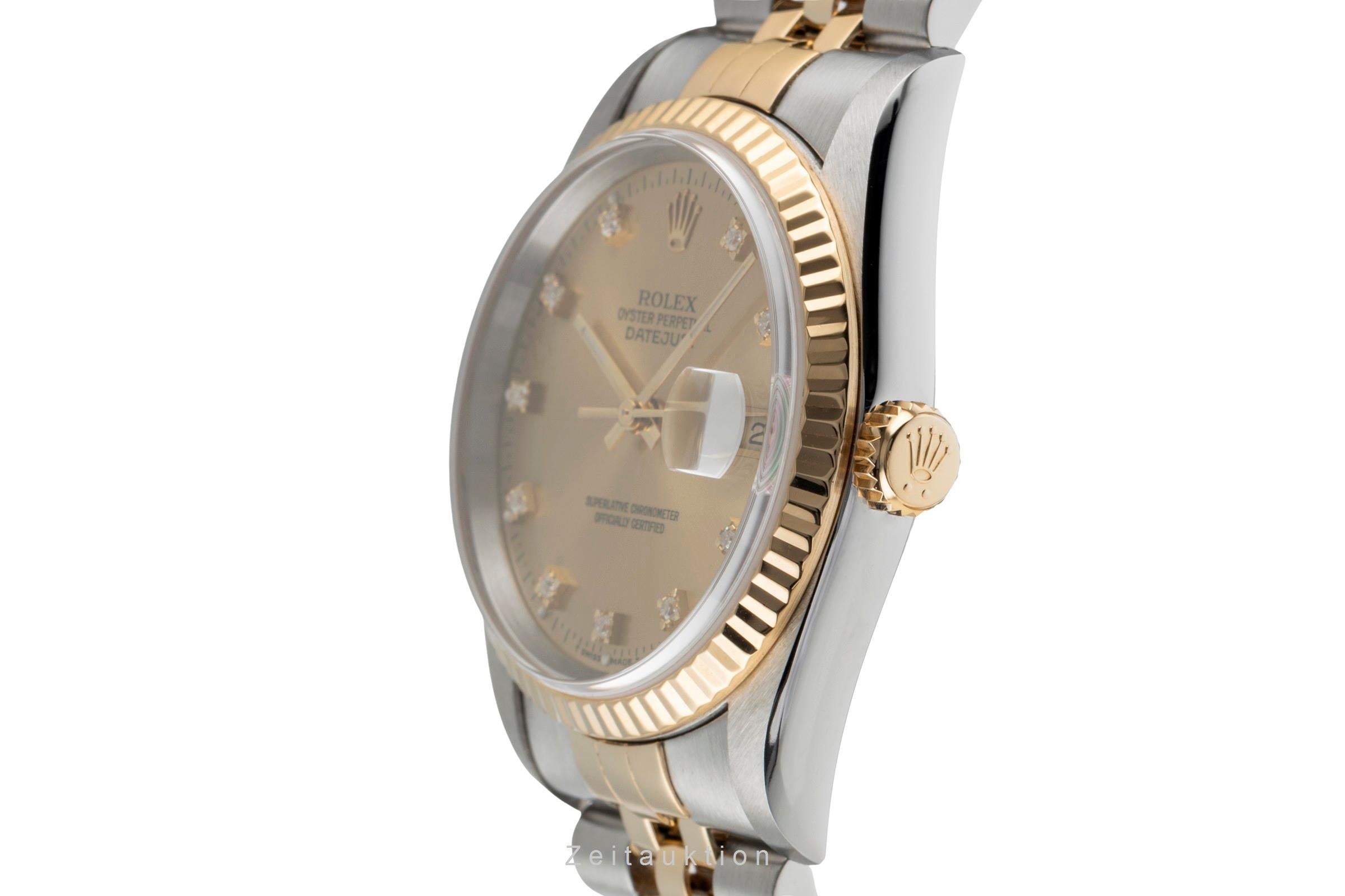 Rolex Datejust steel / gold automatic men's watch 16233  [2503868]