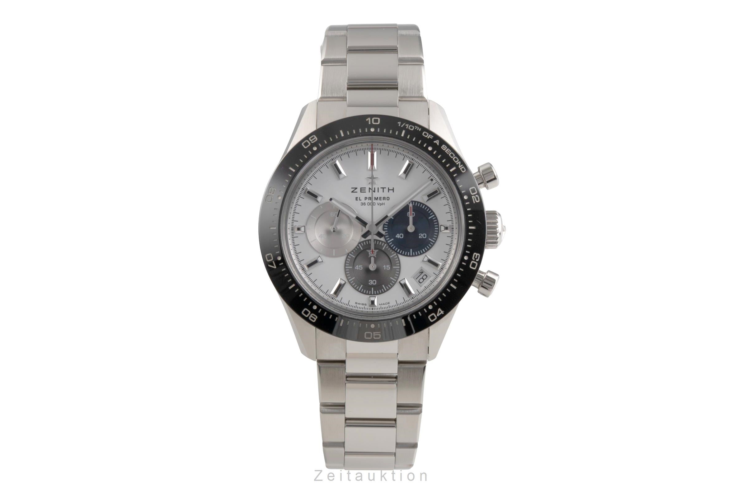 Zenith Chronomaster chronographe acier automatique montre pour hommes 03.3100.3600/69.M3100 LP: 11800EUR  [2503872]