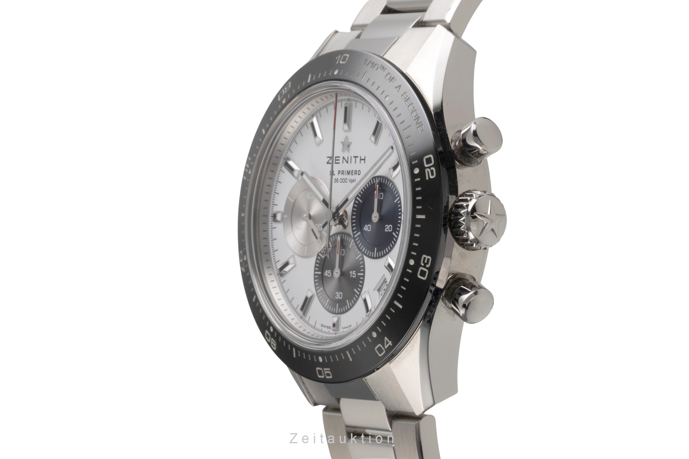 Zenith Chronomaster chronographe acier automatique montre pour hommes 03.3100.3600/69.M3100 LP: 11800EUR  [2503872]