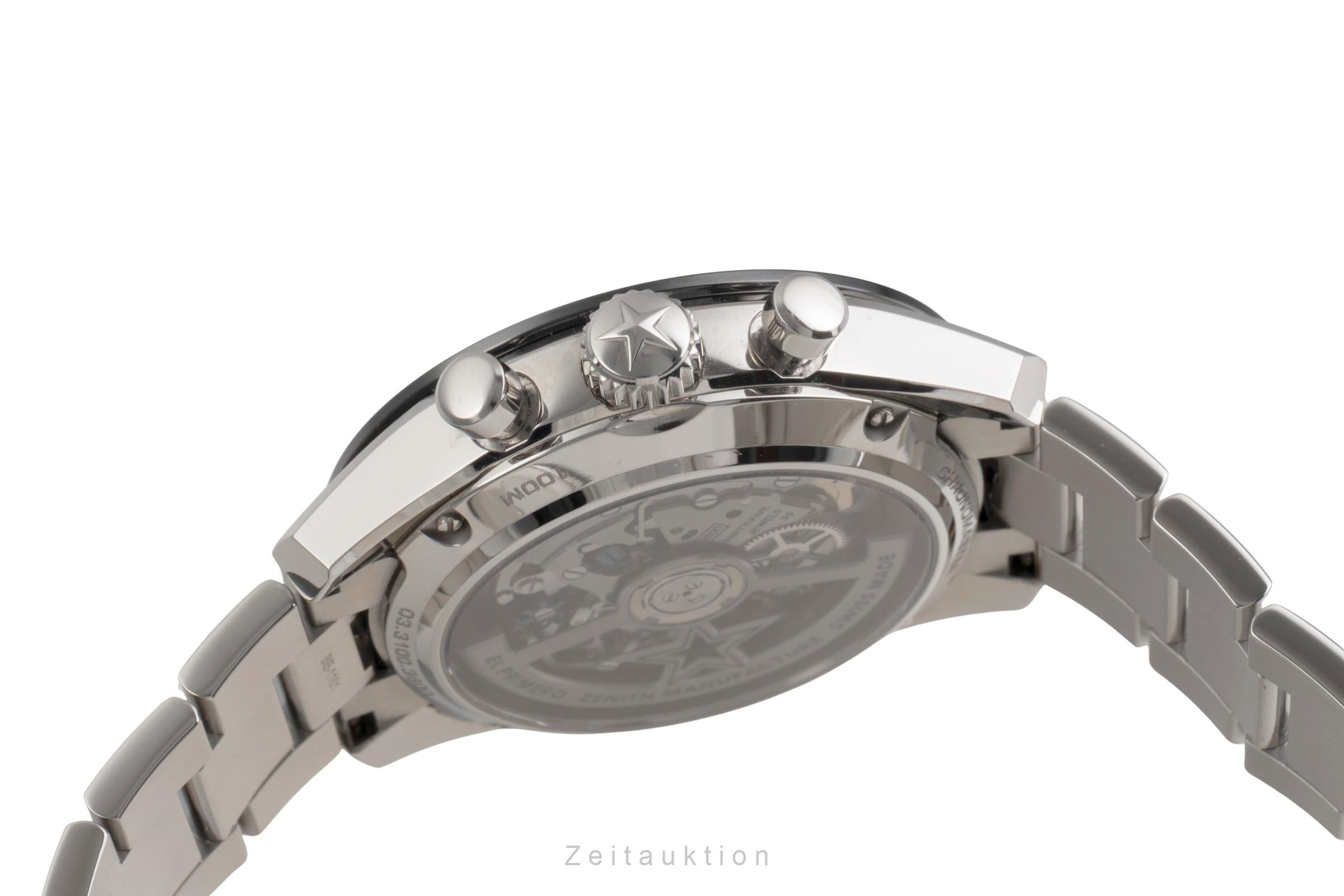 Zenith Chronomaster chronographe acier automatique montre pour hommes 03.3100.3600/69.M3100 LP: 11800EUR  [2503872]