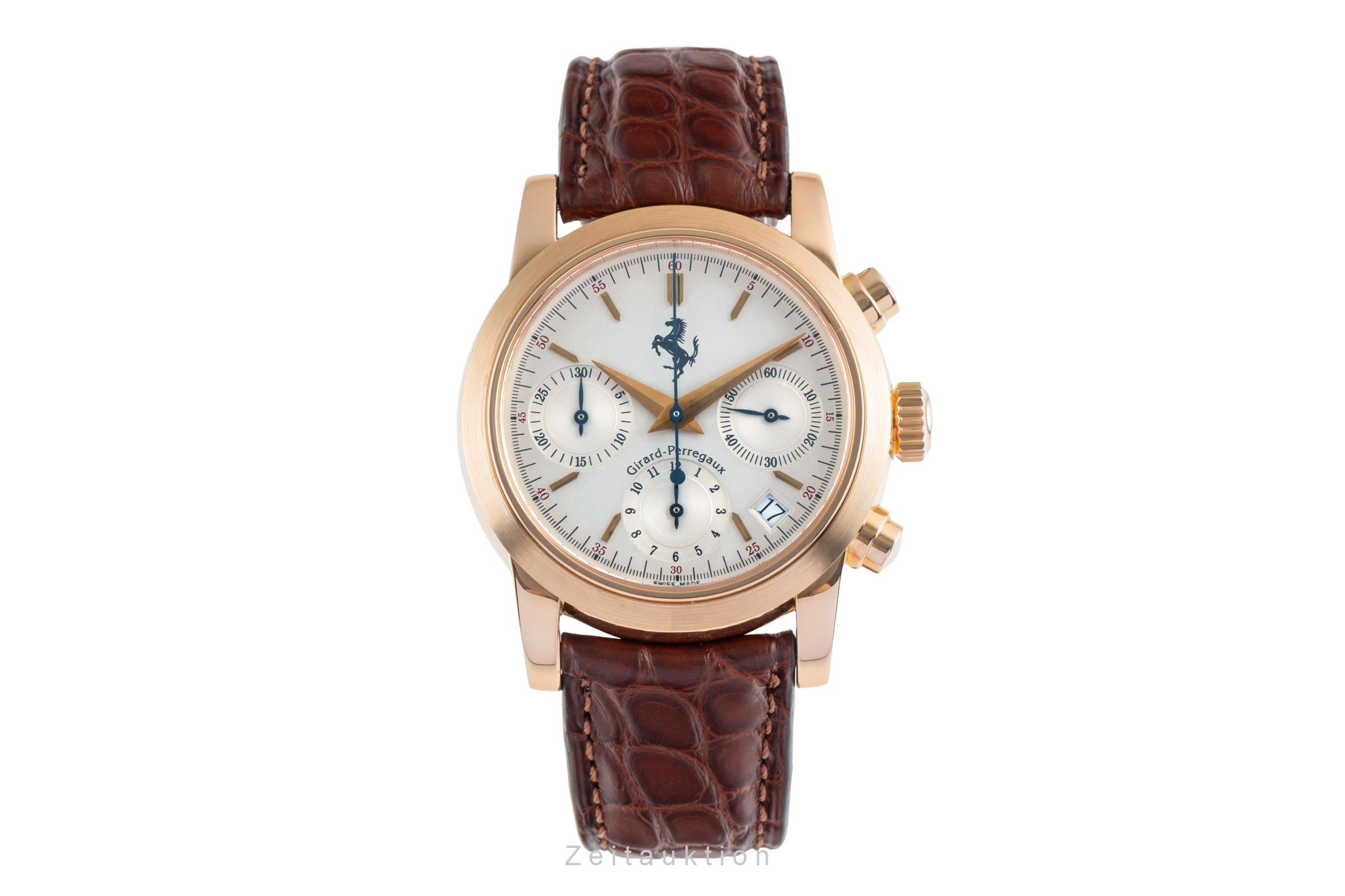 Girard Perregaux Ferrari chronographe or rouge 18 ct automatique montre pour hommes 8020  [2503875]