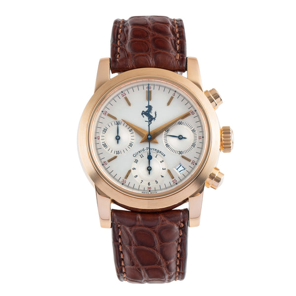 Girard Perregaux Ferrari chronographe or rouge 18 ct automatique montre pour hommes 8020  [2503875]