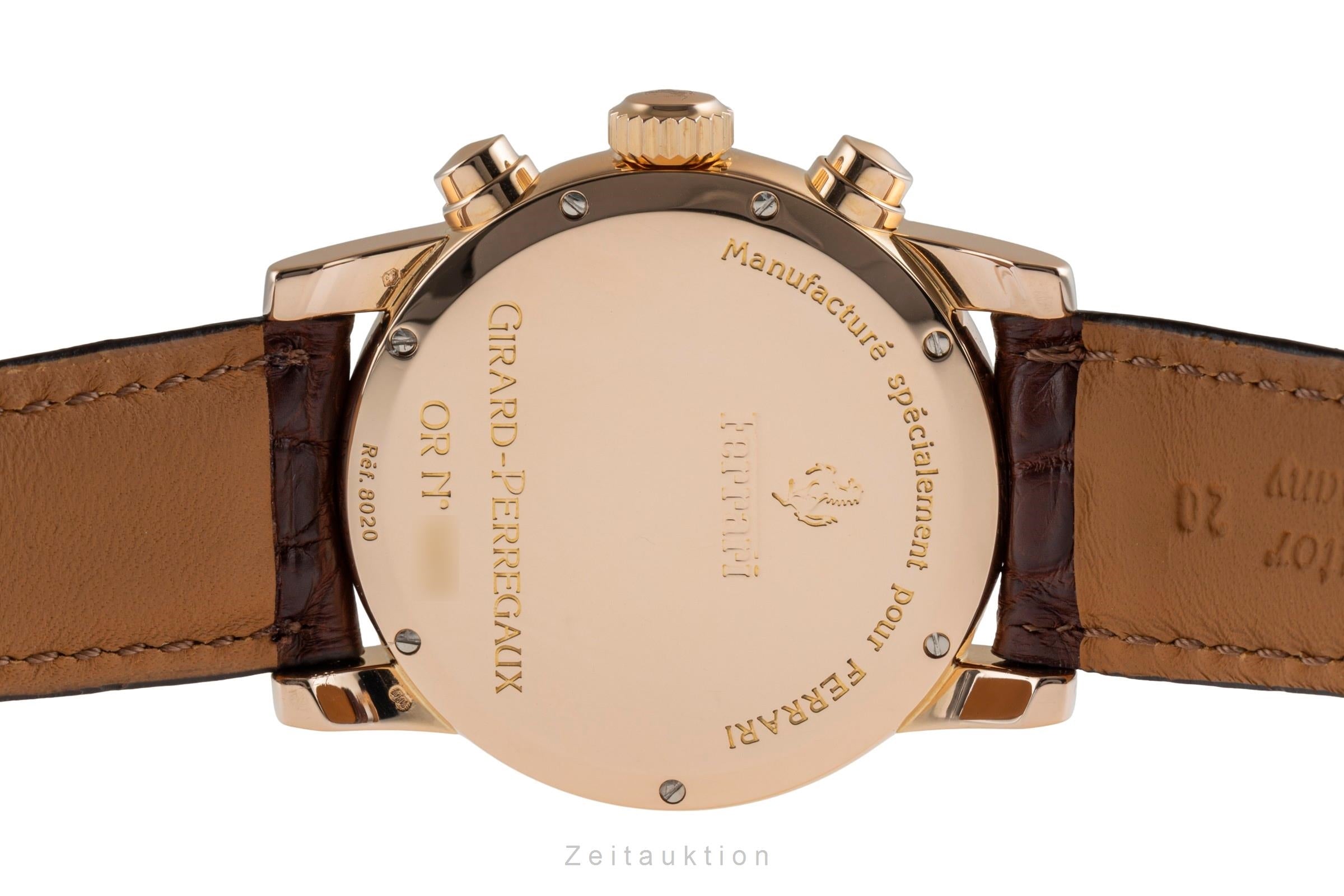Girard Perregaux Ferrari chronographe or rouge 18 ct automatique montre pour hommes 8020  [2503875]