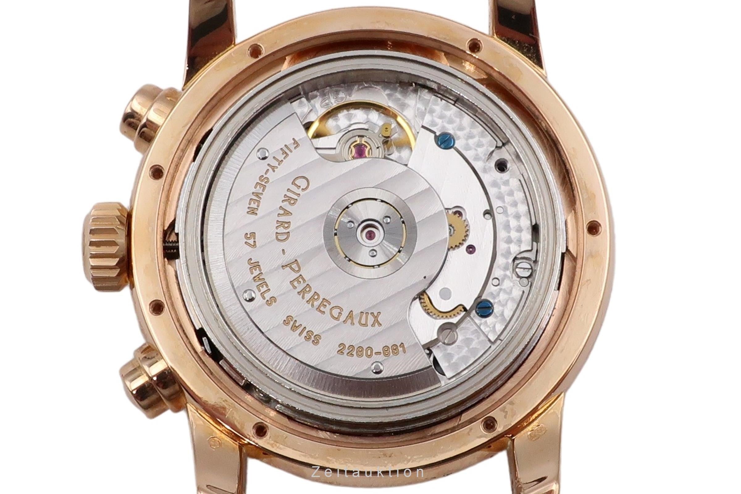 Girard Perregaux Ferrari chronograph 18 ct red gold automatic Kal