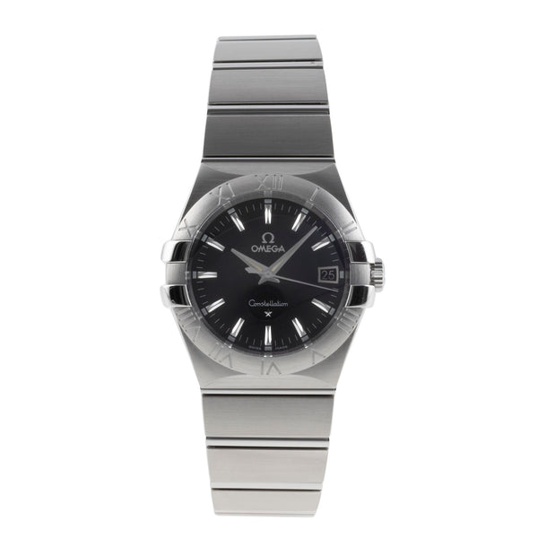 Omega Constellation steel quartz men's watch 123.10.35.60.01.001  [2503877]