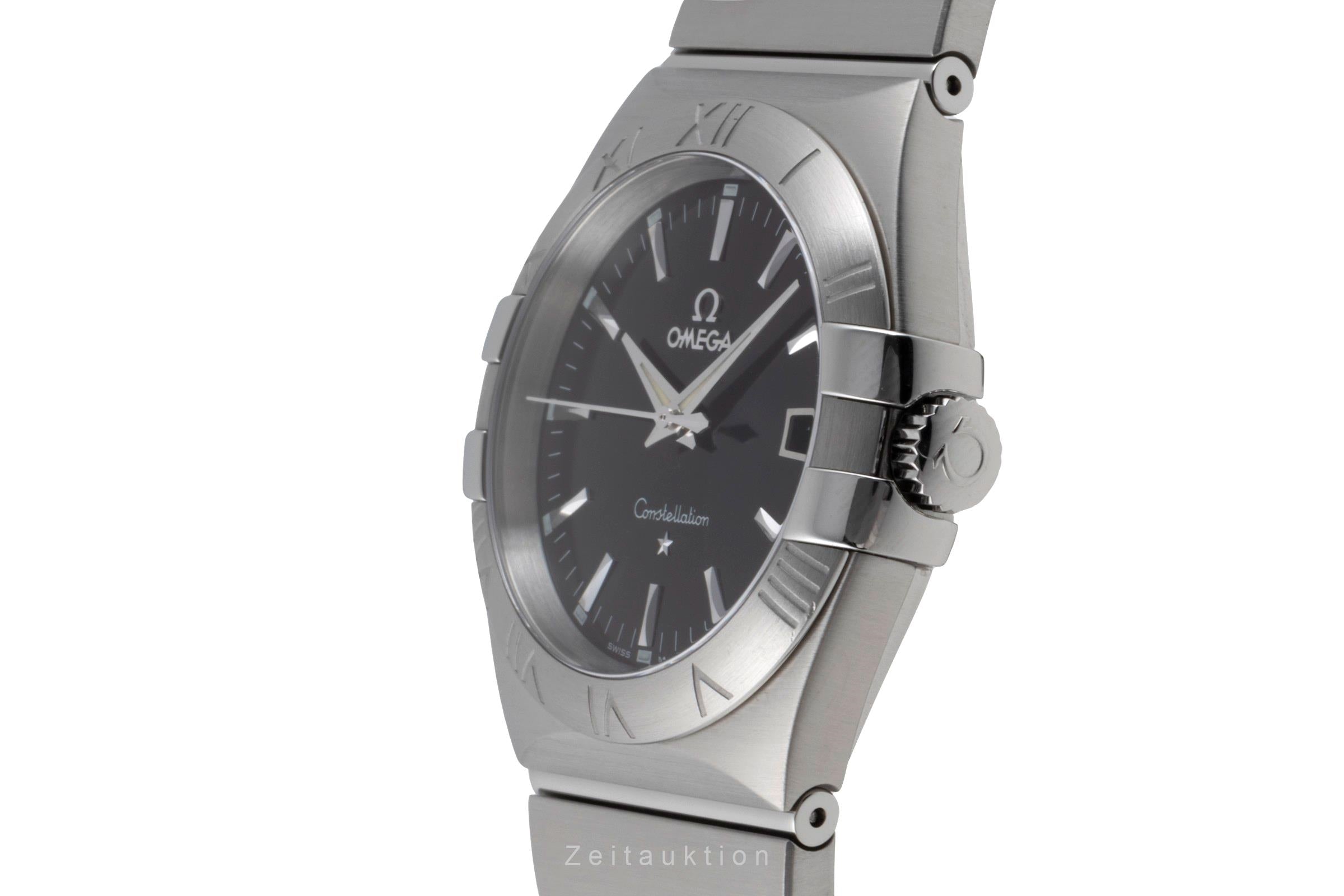 Omega Constellation steel quartz men's watch 123.10.35.60.01.001  [2503877]