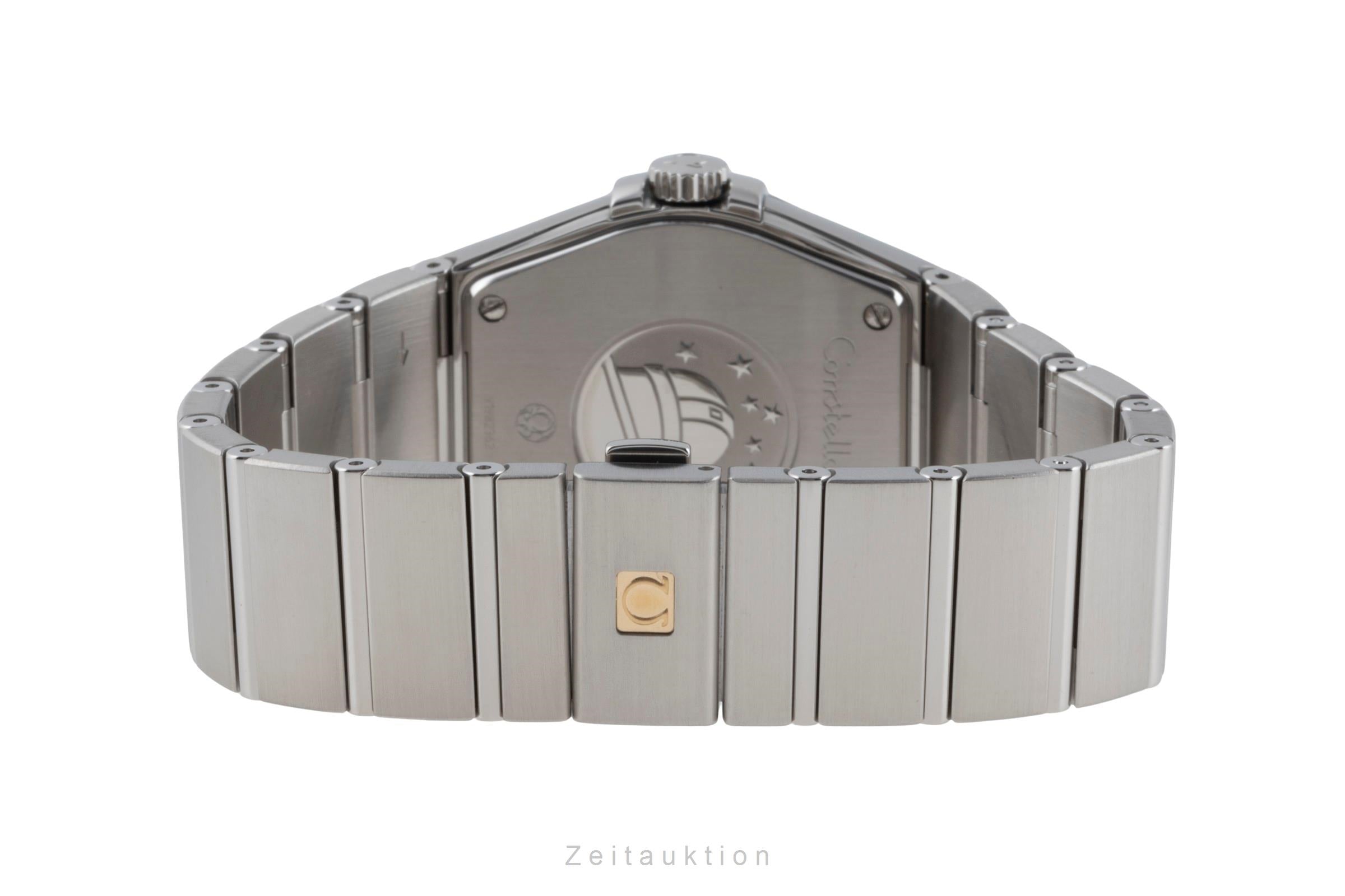 Omega Constellation steel quartz men's watch 123.10.35.60.01.001  [2503877]