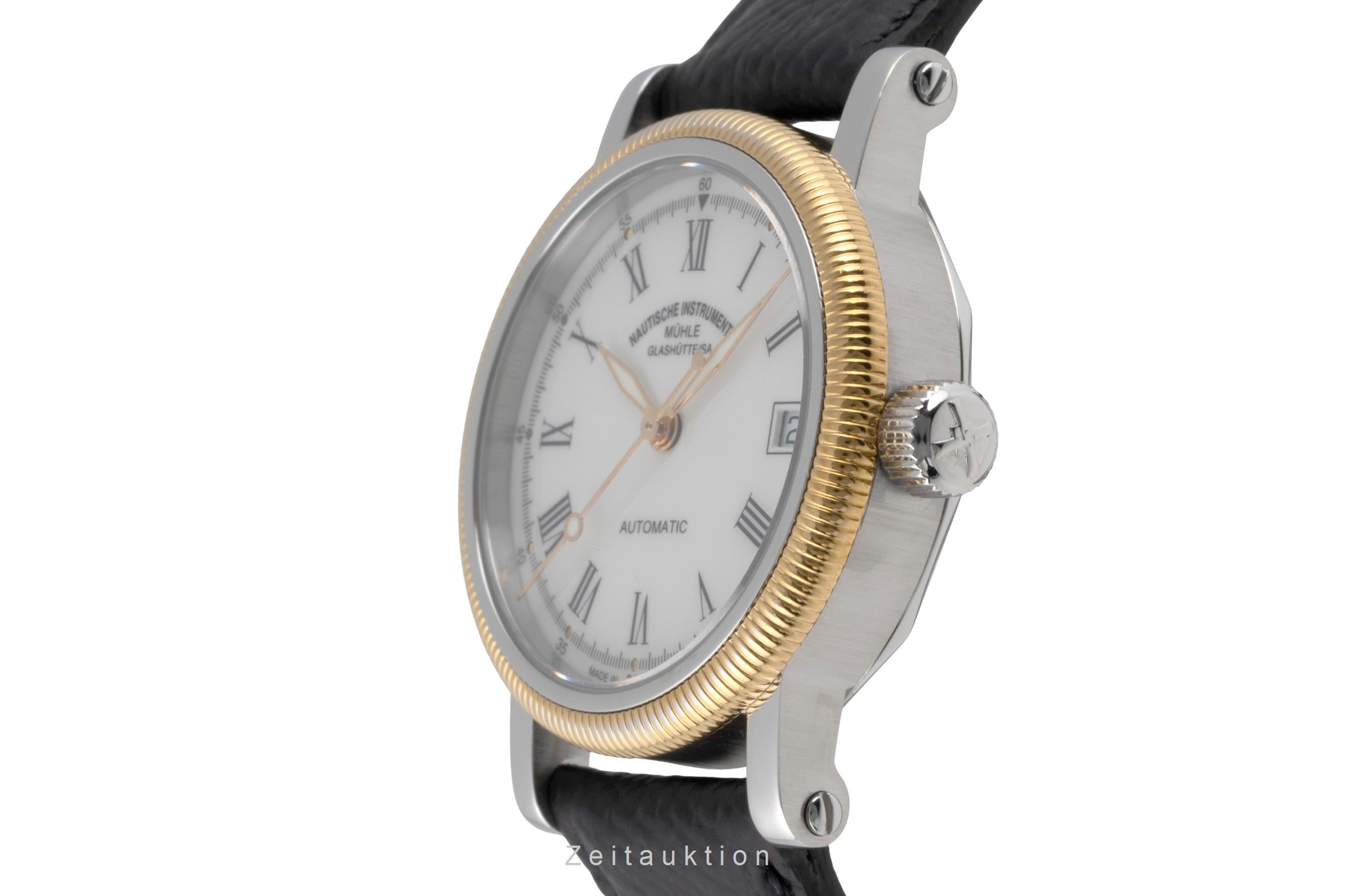 Mühle Glashütte Medium II Stahl / Gold Automatik Datum Herrenuhr Ref. M1-31-70 [2503878]