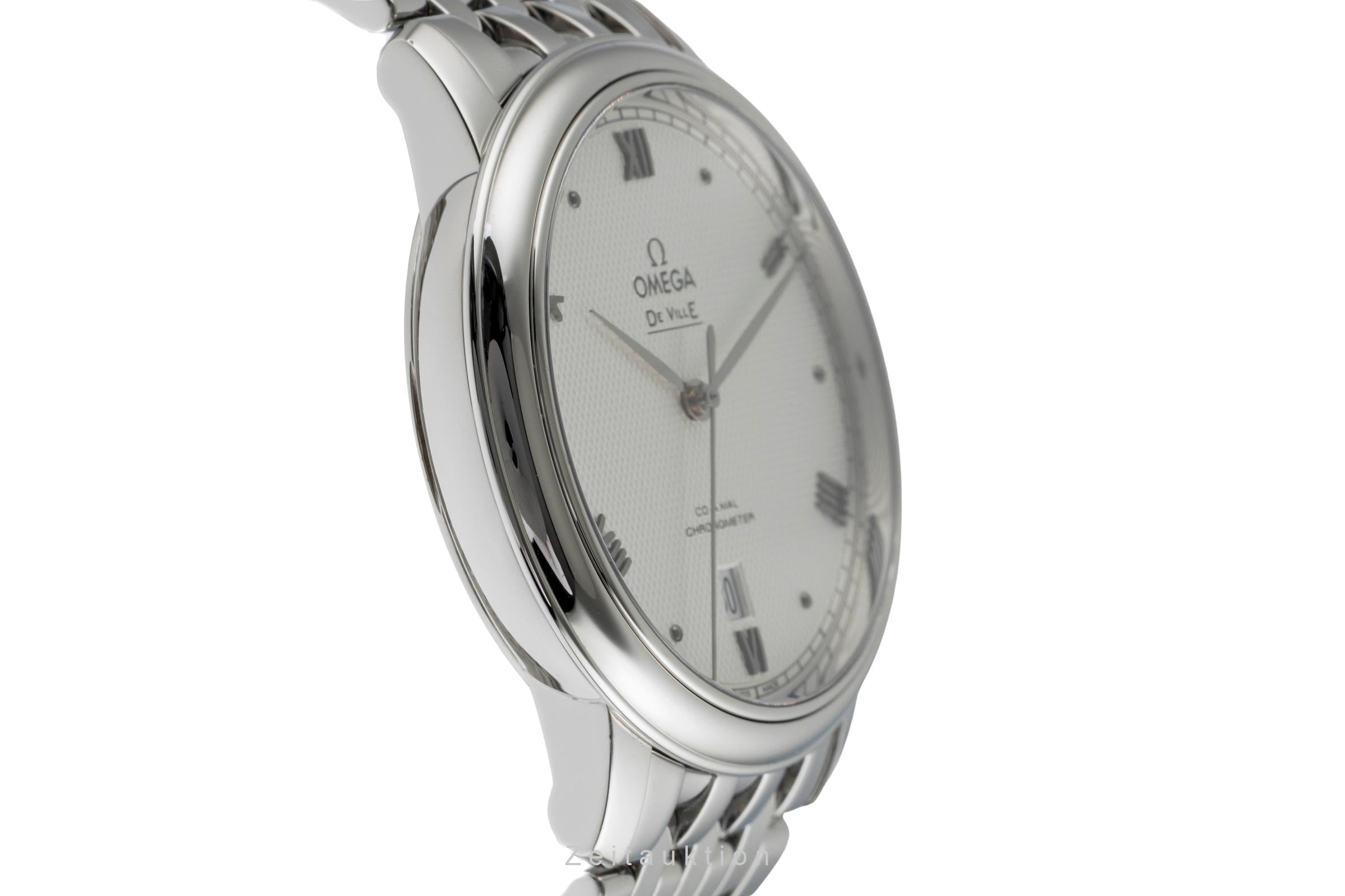 Omega De Ville Prestige Stahl Automatik Herrenuhr Ref. 424.10.40.20.02.006 [2503879]