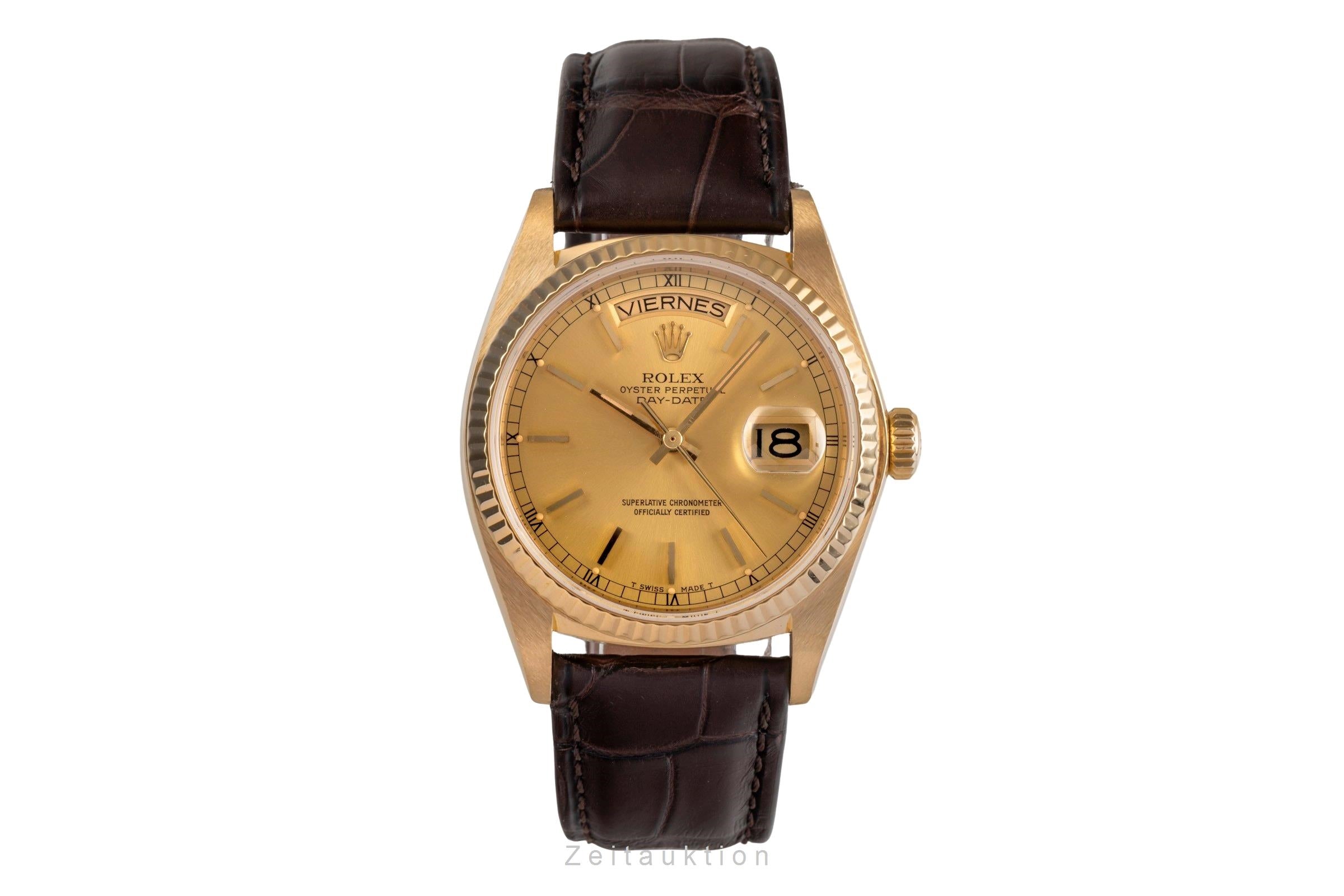 Rolex Day-Date or 18 ct automatique montre pour hommes 18038  [2503881]