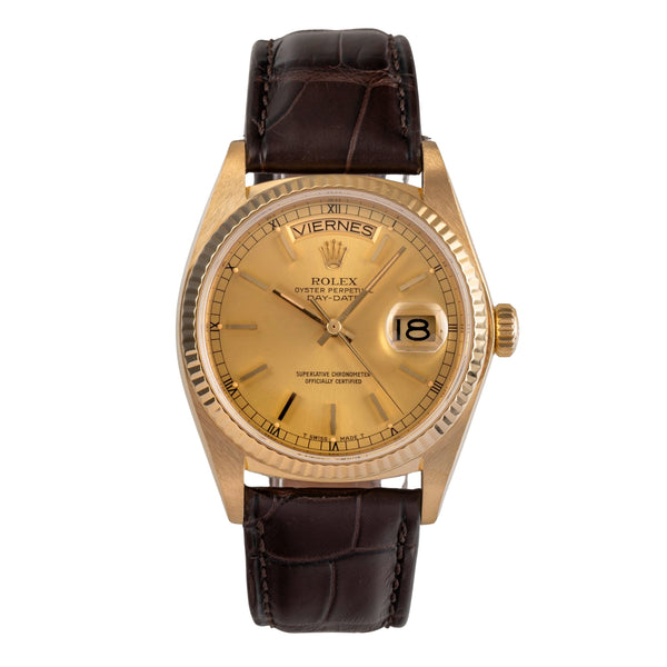 Rolex Day-Date or 18 ct automatique montre pour hommes 18038  [2503881]