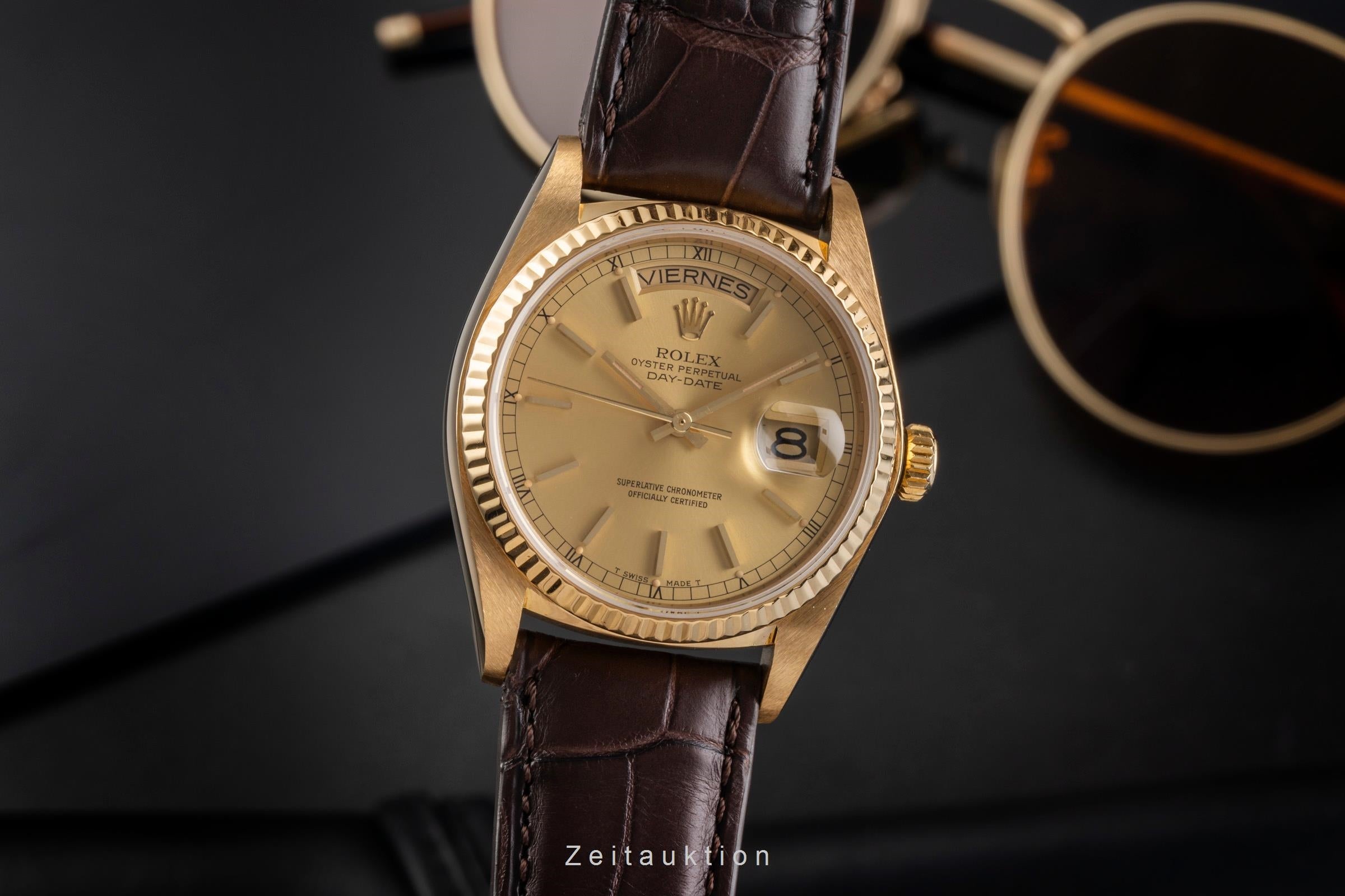 Rolex Day-Date or 18 ct automatique montre pour hommes 18038  [2503881]