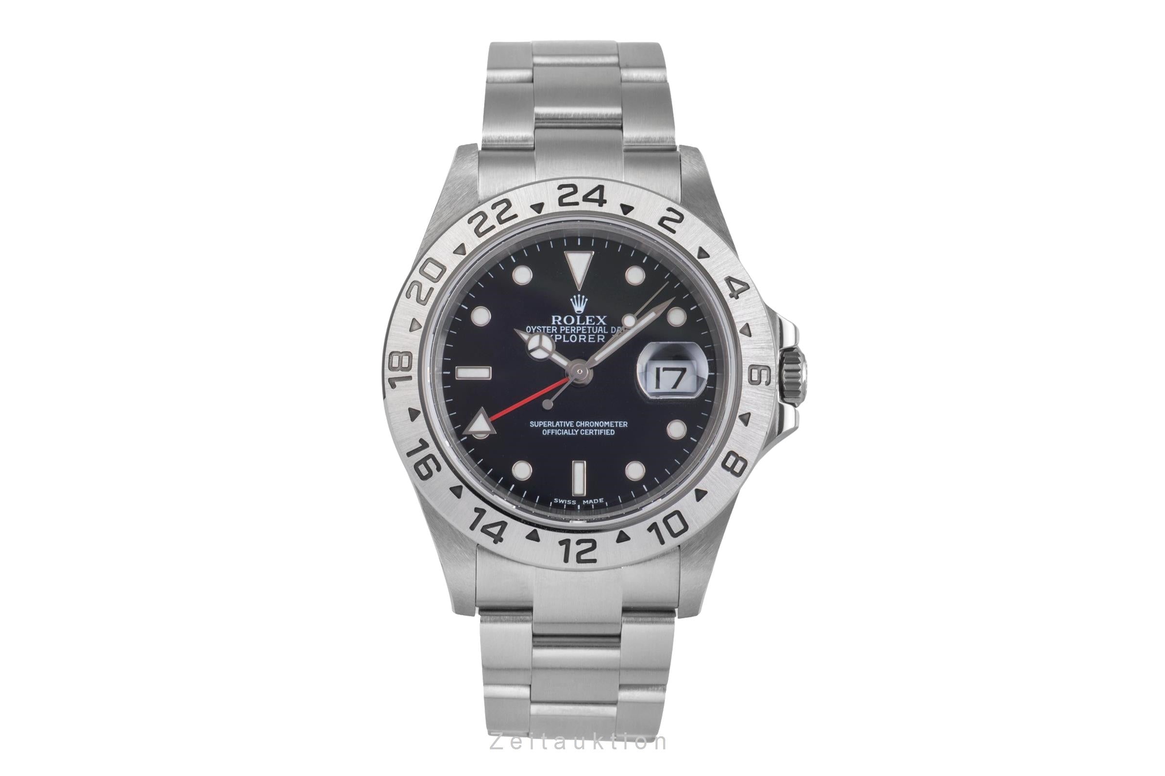 Rolex Explorer II acciaio automatismo orologio da uomo 16570	  [2503882]
