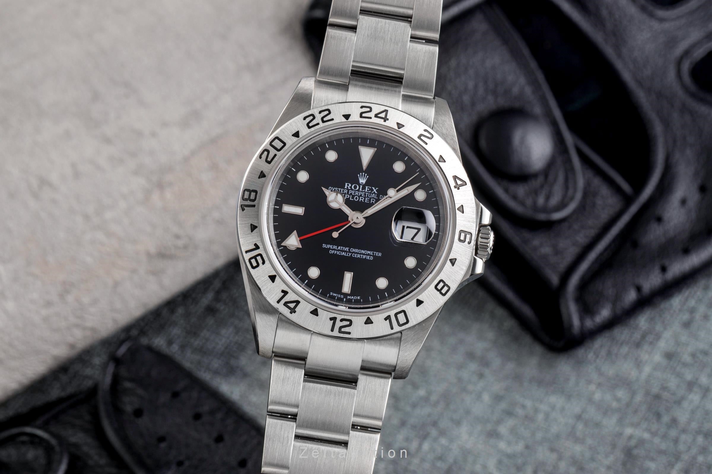 Rolex Explorer II acciaio automatismo orologio da uomo 16570	  [2503882]