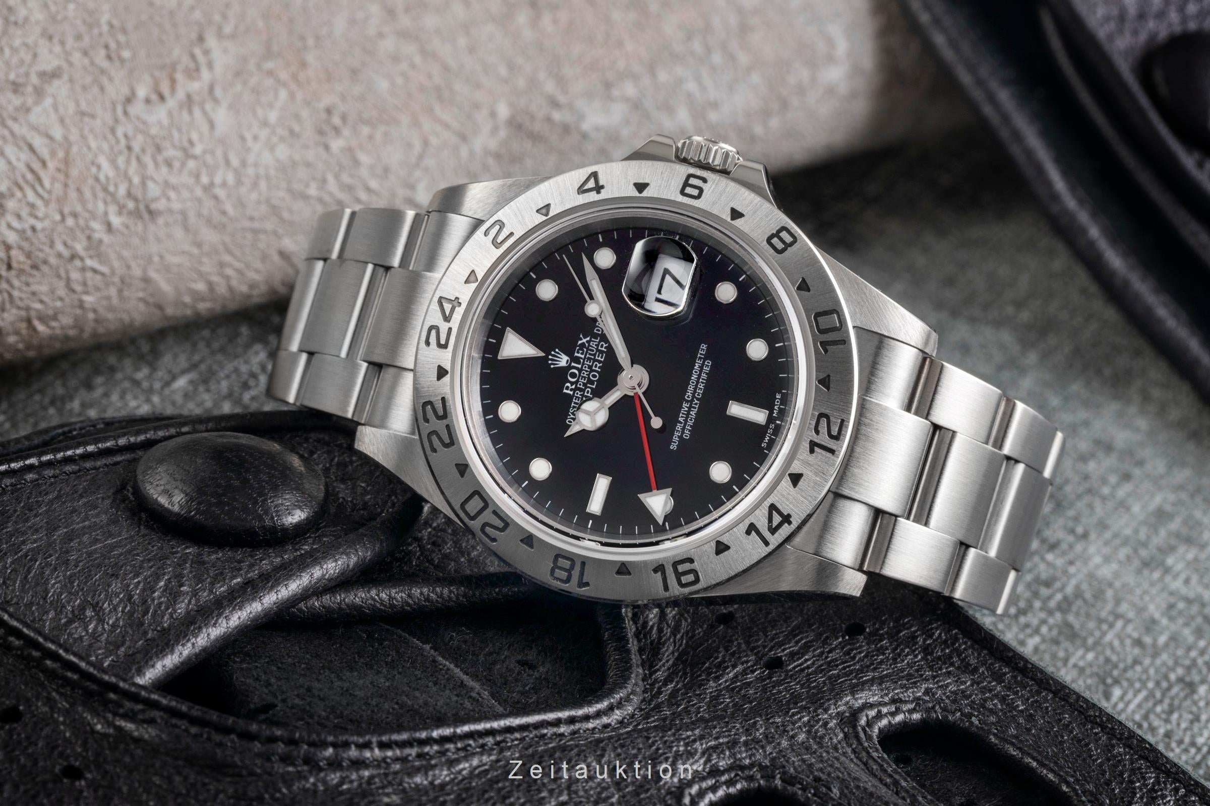 Rolex Explorer II acciaio automatismo orologio da uomo 16570	  [2503882]