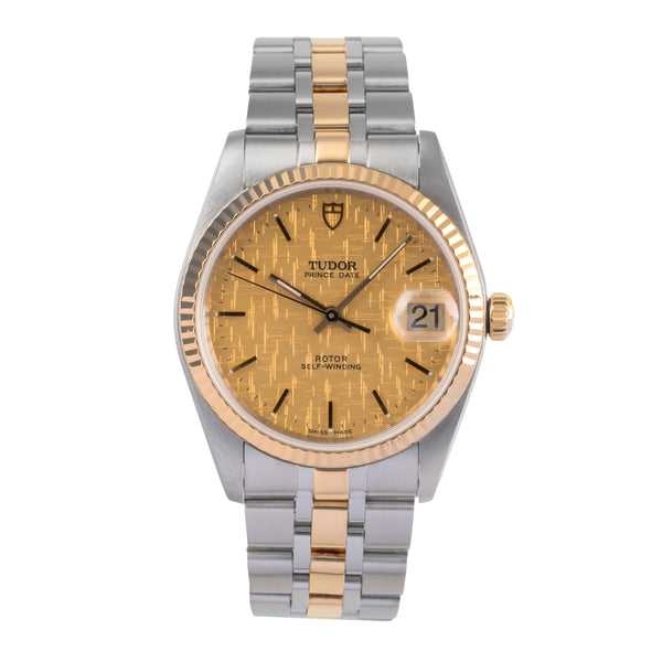 Tudor Prince Date acero / oro automático reloj para caballeros 74033  [2503885]