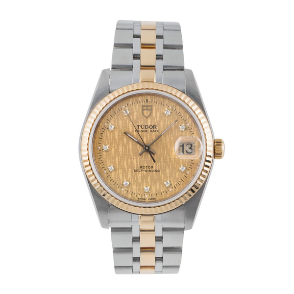 Tudor Prince Date acero / oro automático reloj para caballeros 74033  [2503886]