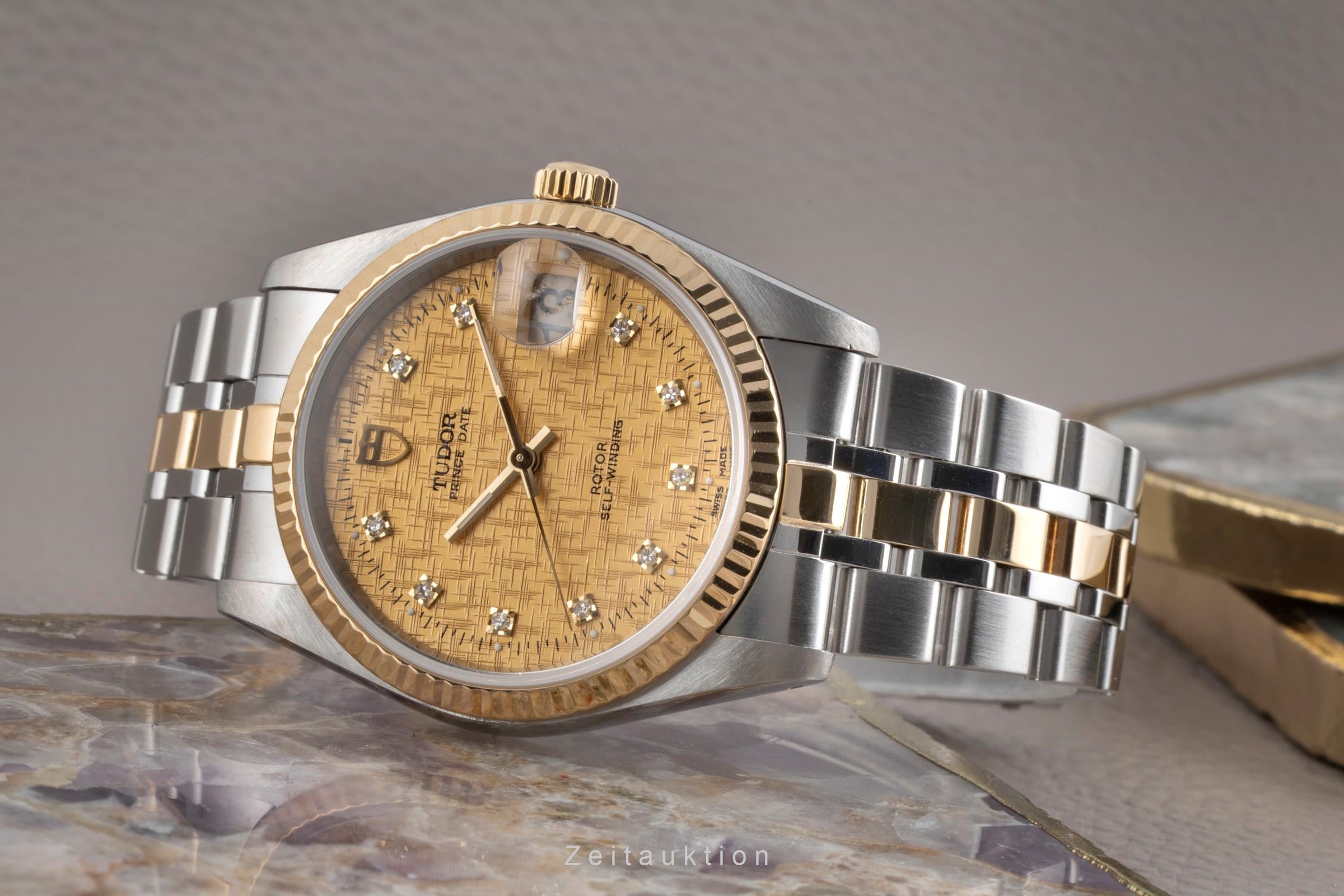 Tudor Prince Date acero / oro automático reloj para caballeros 74033  [2503886]