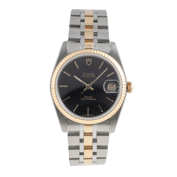 Tudor Prince Date steel / gold automatic men's watch 74033  [2503887]