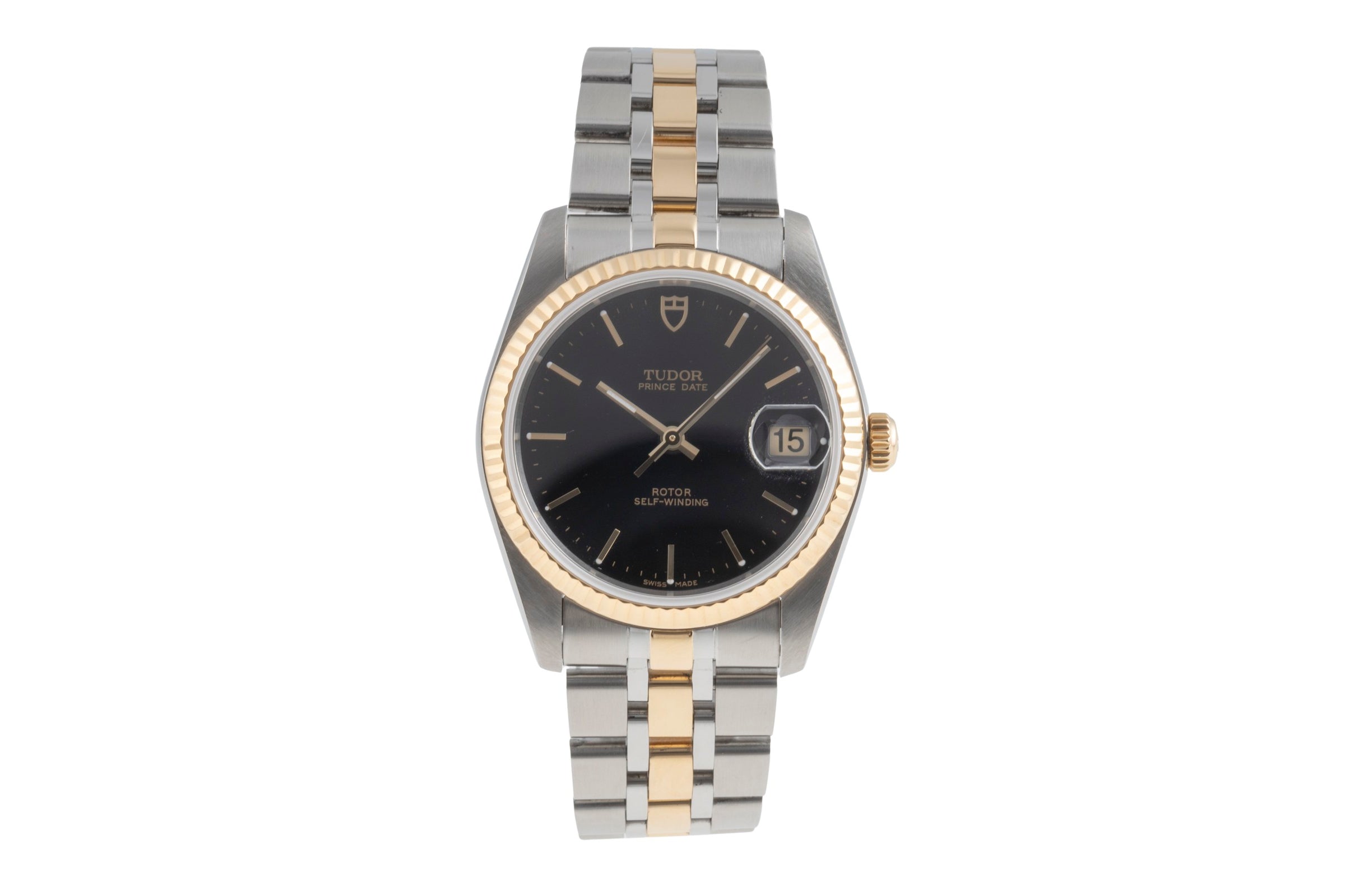 Tudor Prince Date steel / gold automatic men's watch 74033  [2503887]