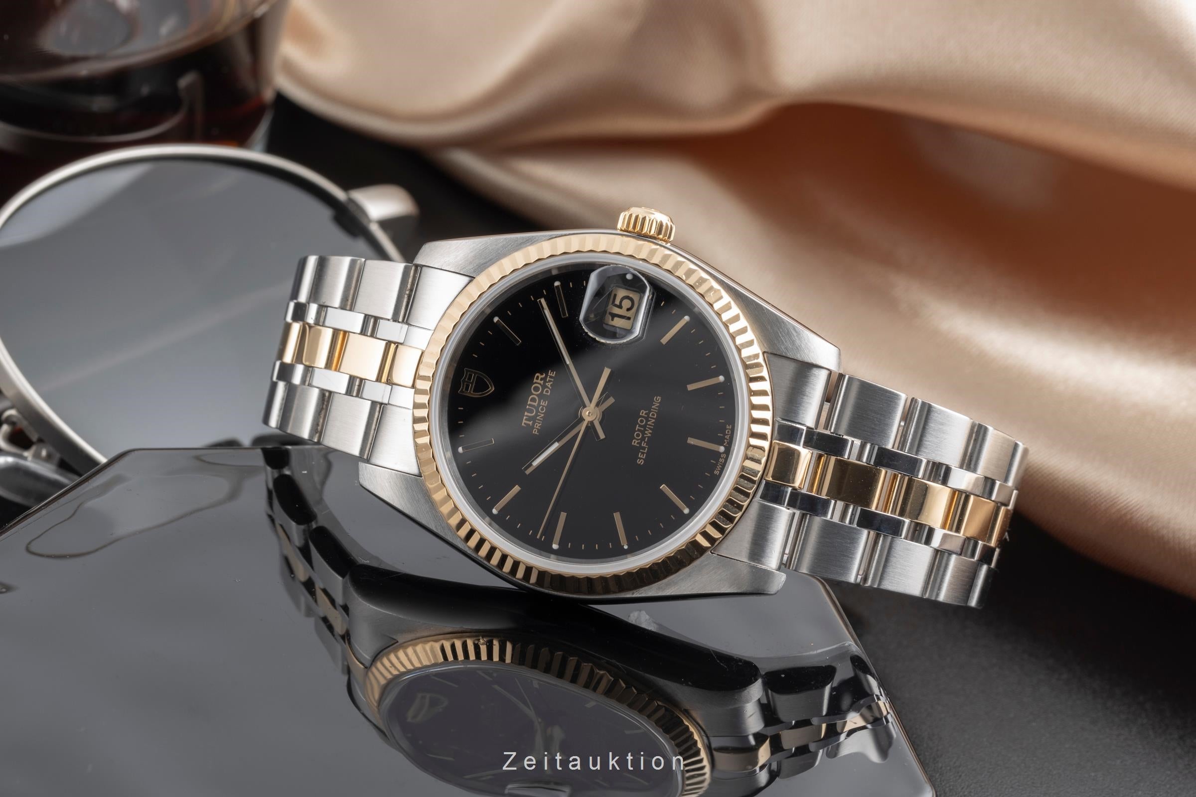 Tudor Prince Date steel / gold automatic men's watch 74033  [2503887]