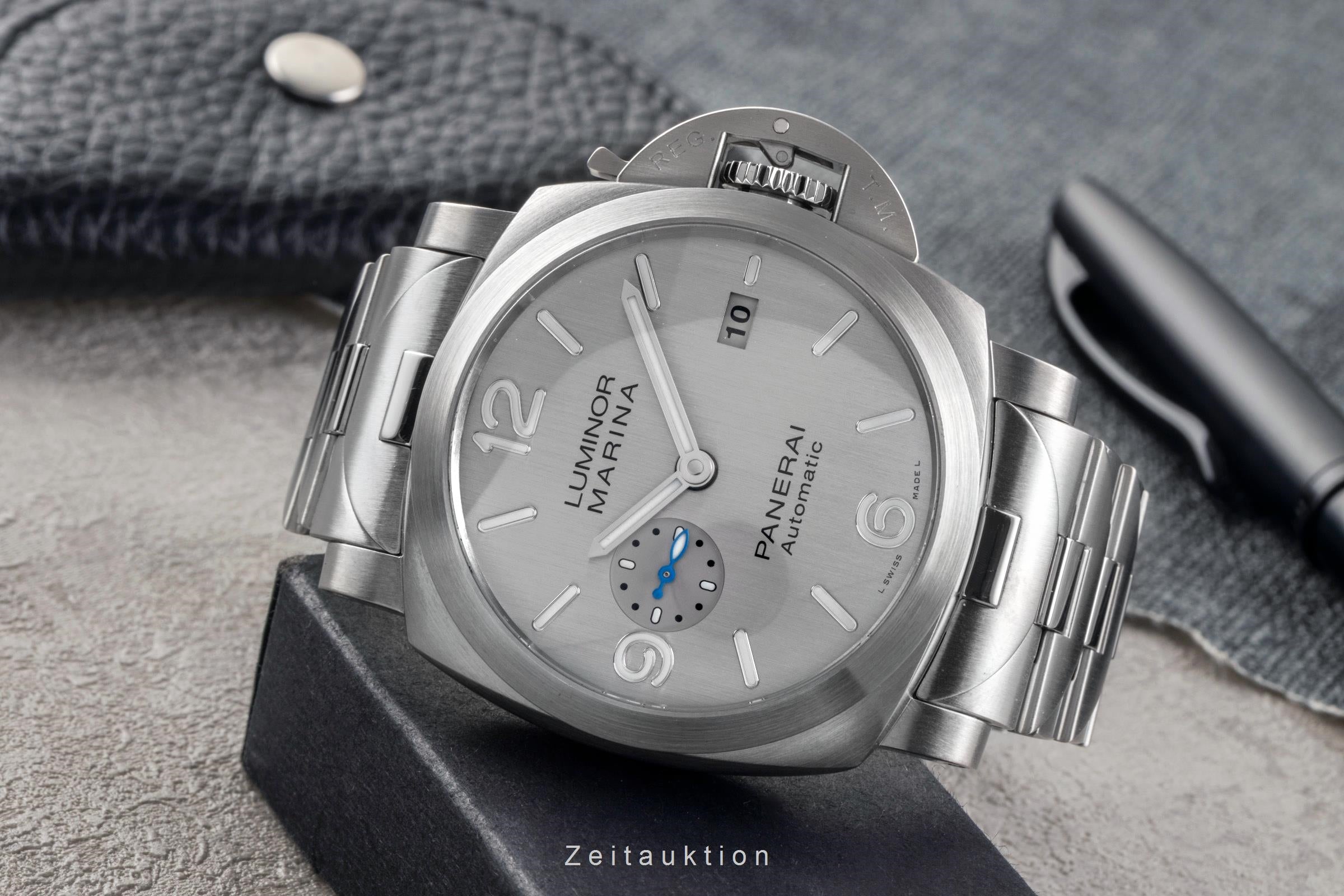Panerai Luminor Marina acciaio automatismo orologio da uomo PAM00978  [2503888]